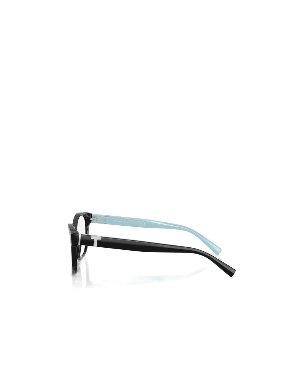Tiffany & Co White Rectangle Frame Glasses