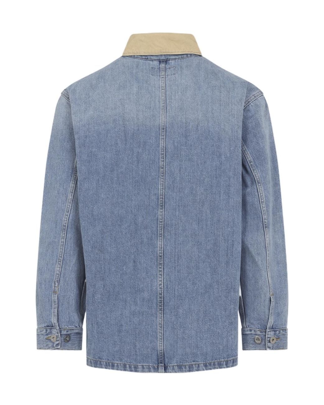 Carhartt Blue Warren Chore Denim Jacket for men