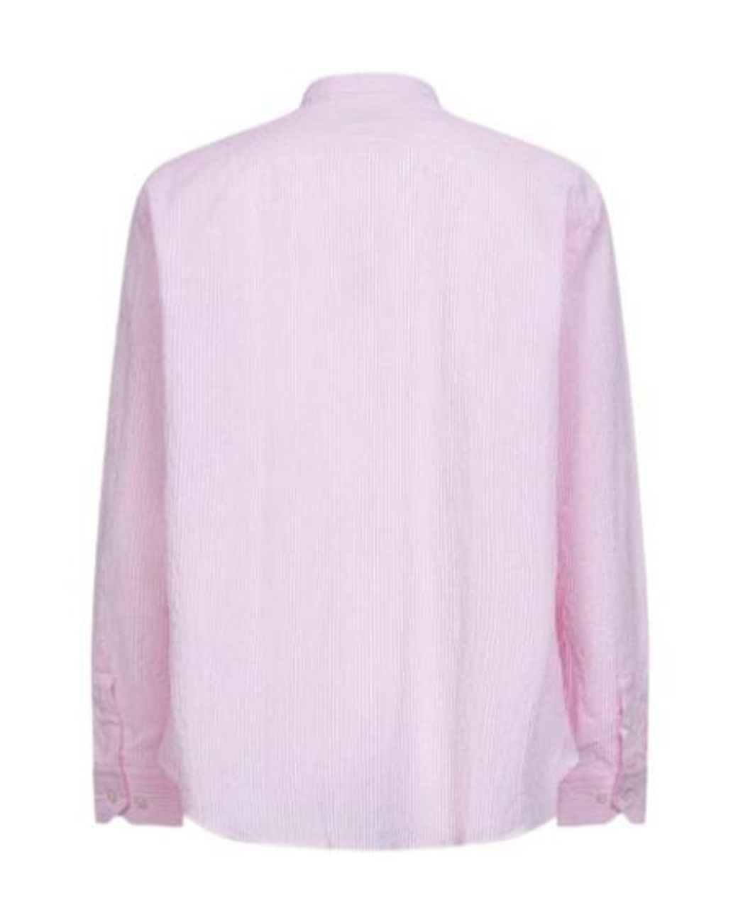 Etro Pink Striped Pattern Shirt for men