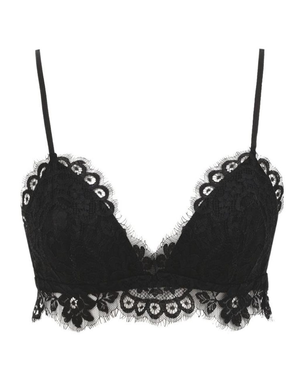 Zimmermann Black Teddy Bralette
