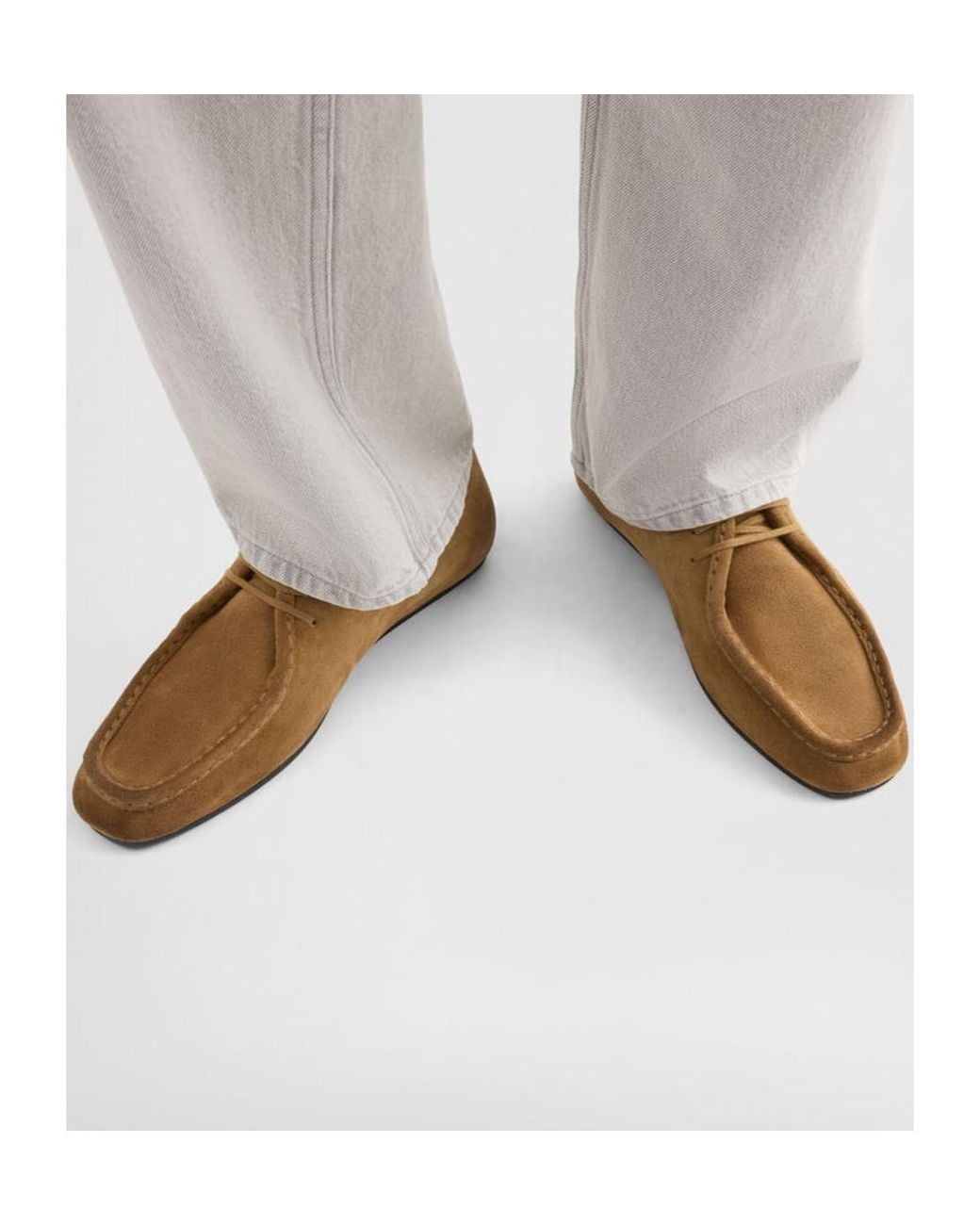 Jil Sander Brown Hood Lace-Up Shoes for men