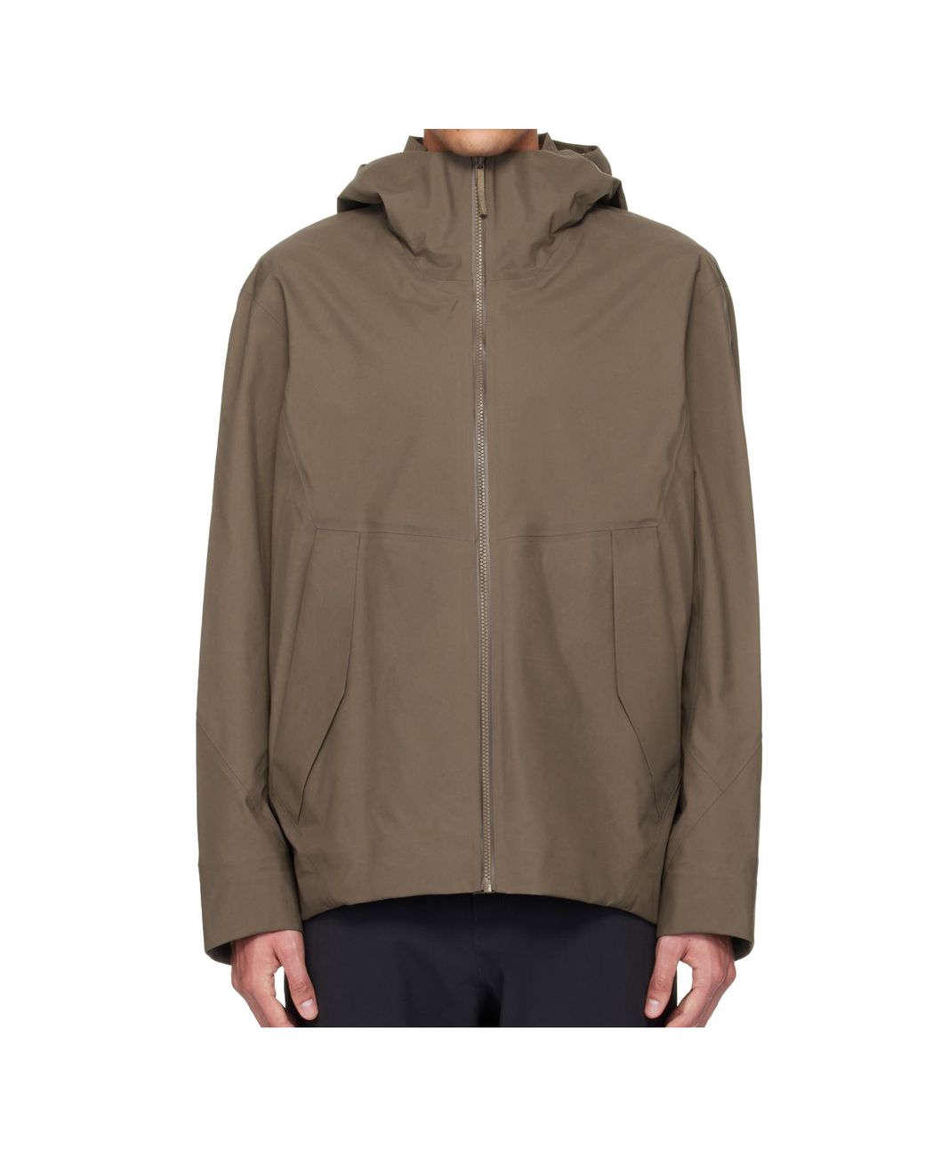 Veilance Brown Diode Zip Jacket for men