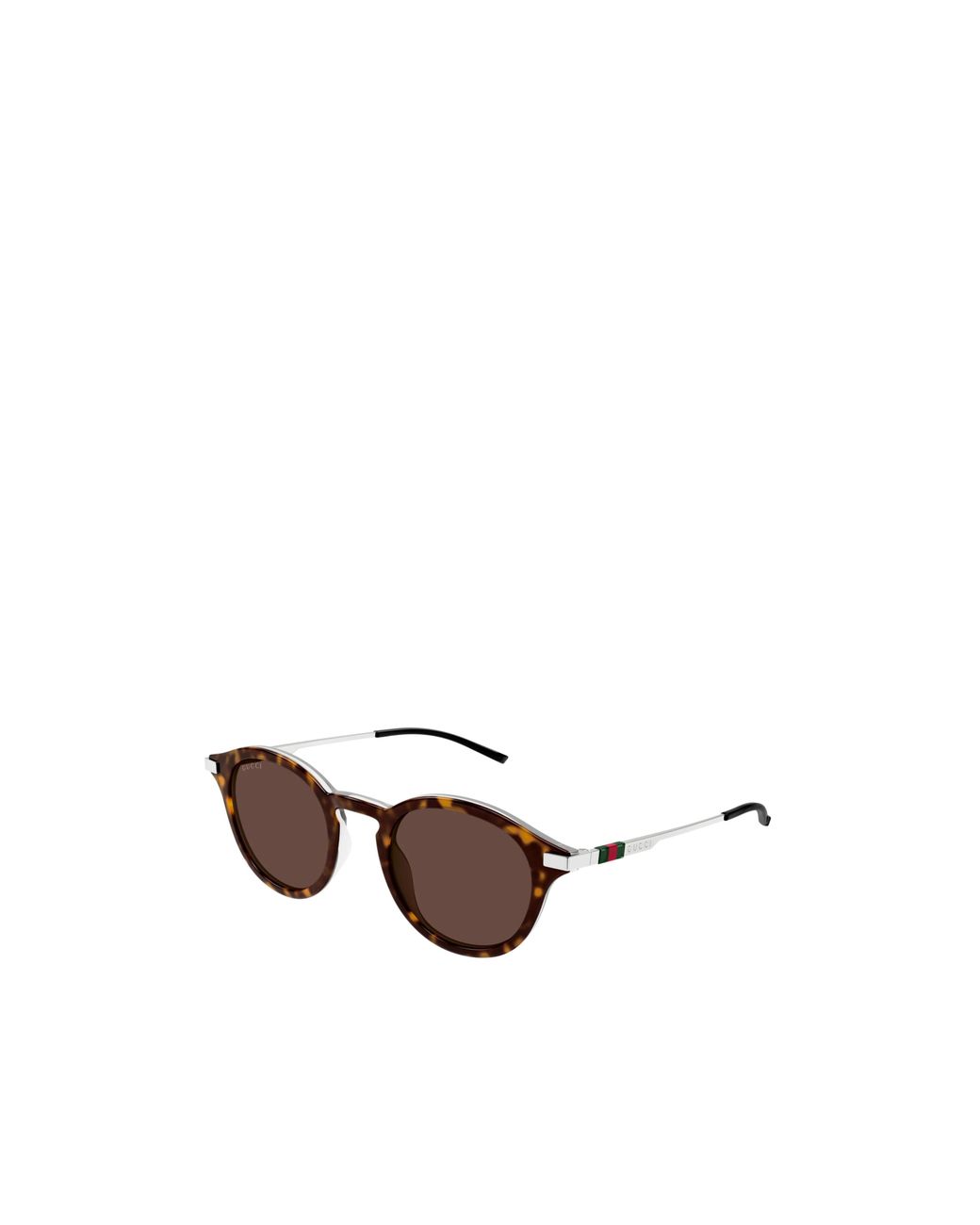 Gucci Brown Eyewear Round-Frame Sunglasses for men