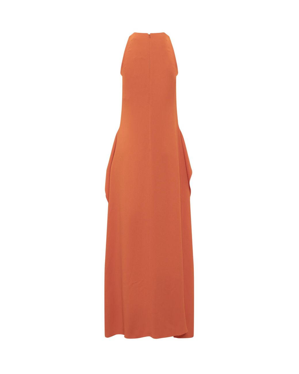 Lanvin Red Sleeveless Maxi Dress