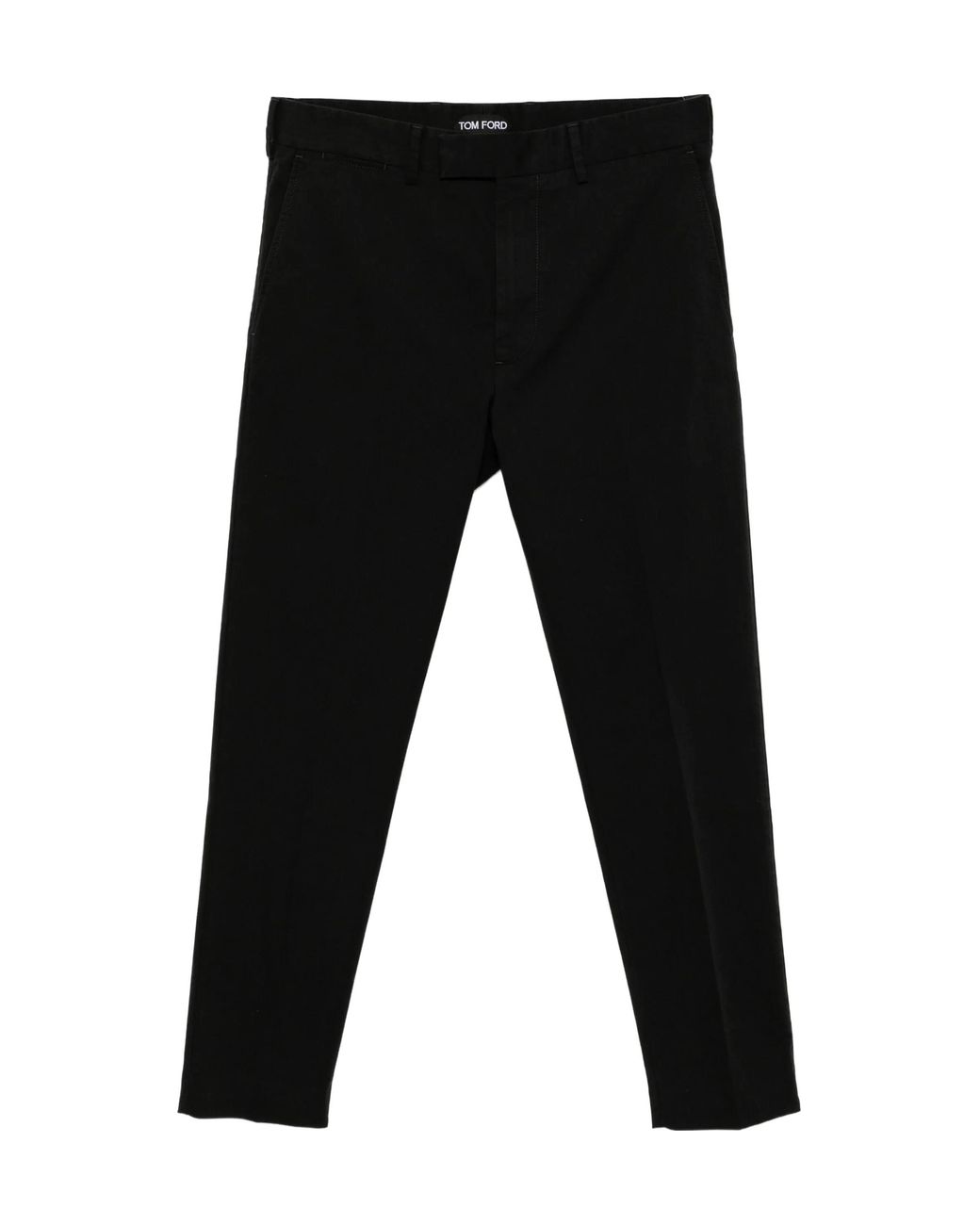 Tom Ford Black Tapered-Leg Trousers for men