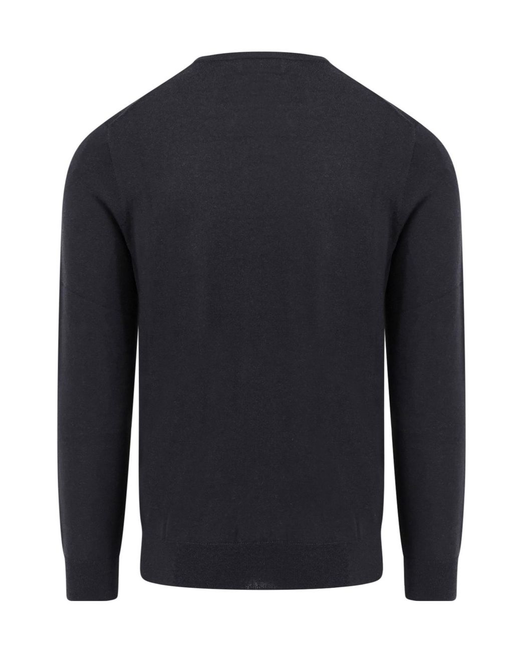 Polo Ralph Lauren Gray Logo Embroidered Crewneck Jumper for men