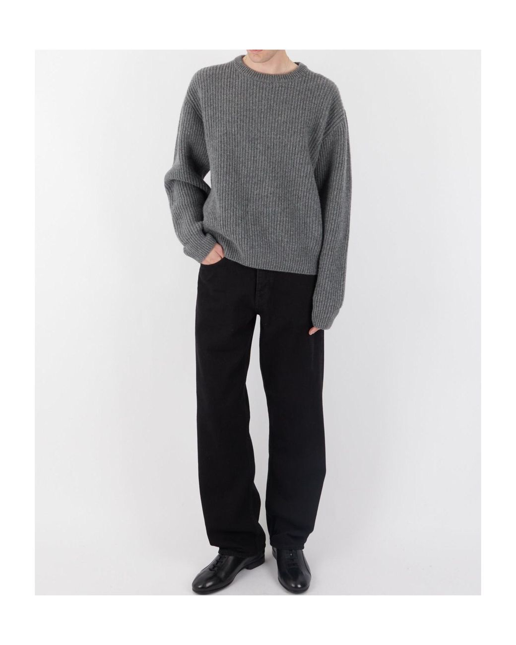 sunflower Black Loose Jeans for men