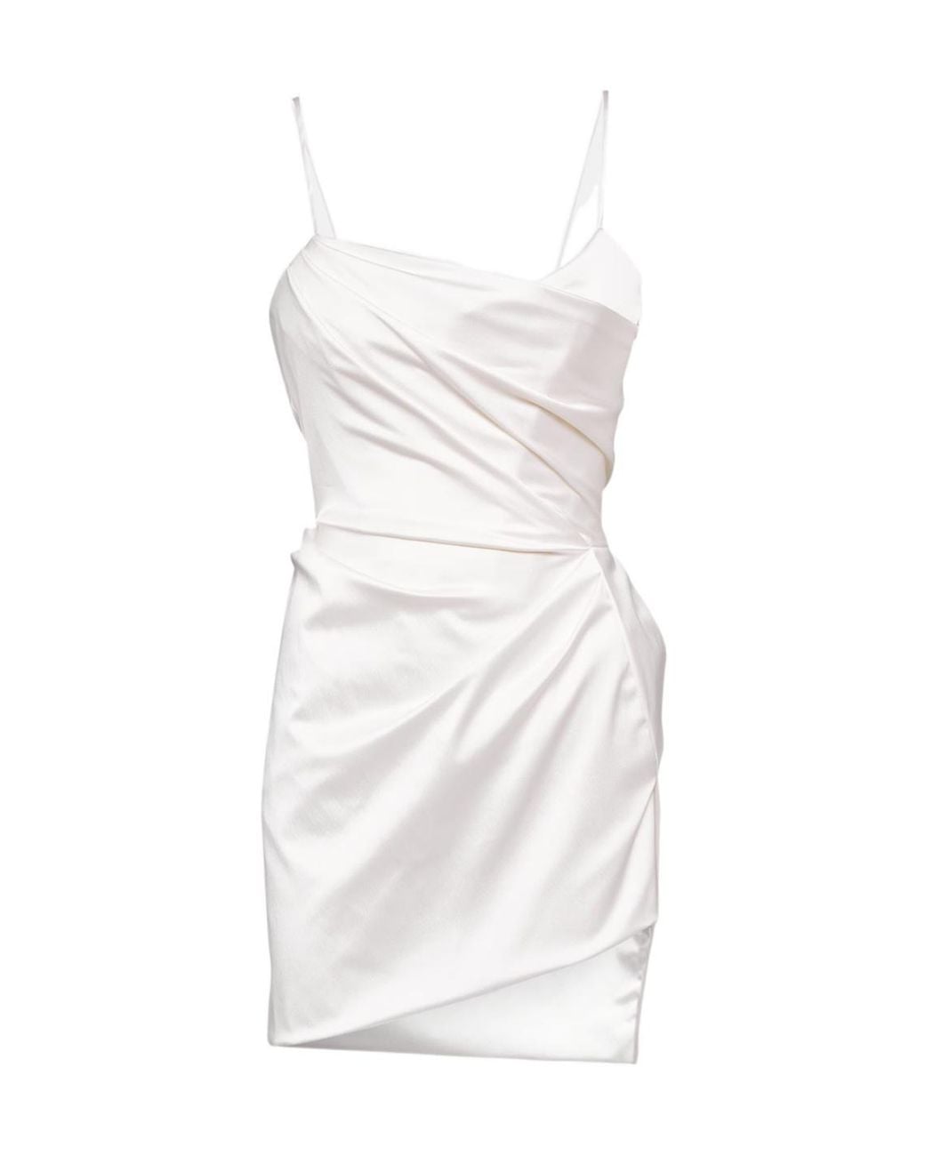 Vivienne Westwood White Bridal Venus Satin Minidress