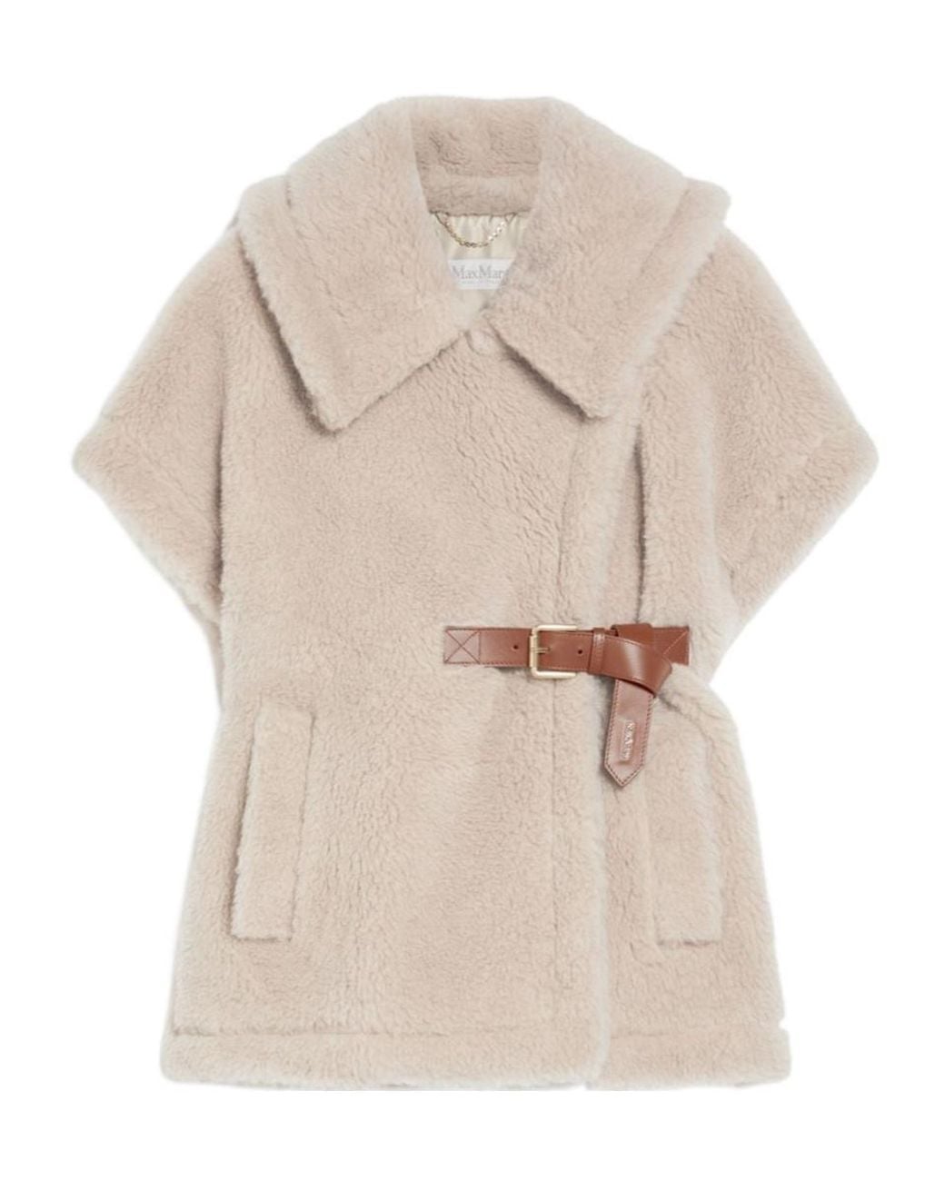 Max Mara Natural Newabavo1 Belted Cape