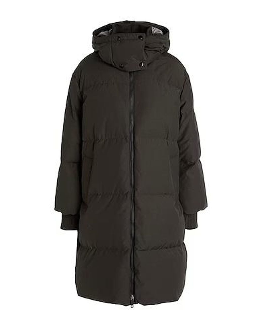 MAX&Co. Black Hooded Down Jacket