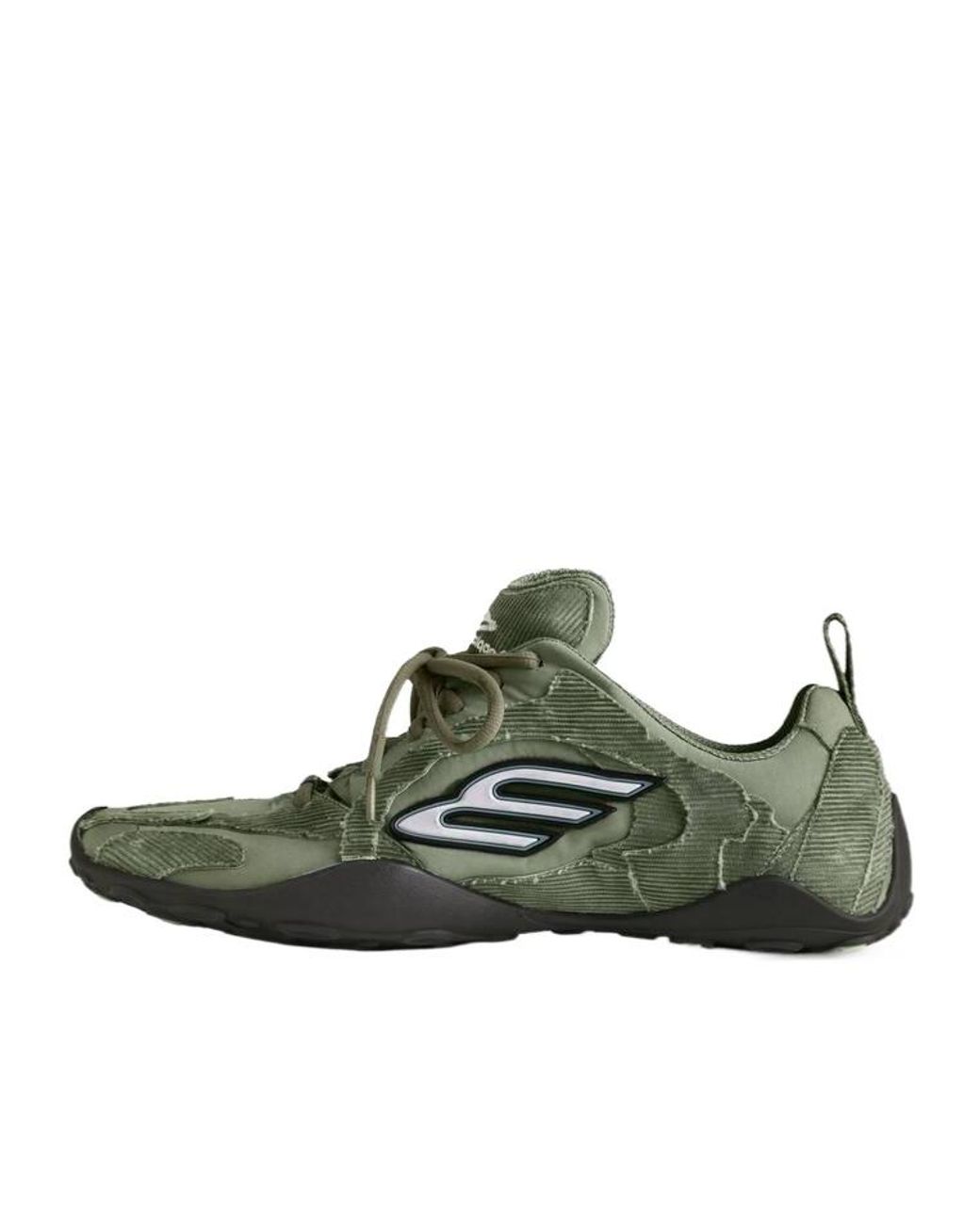 Balenciaga Green Ultra Sneakers Upper: Cotton Trainers for men