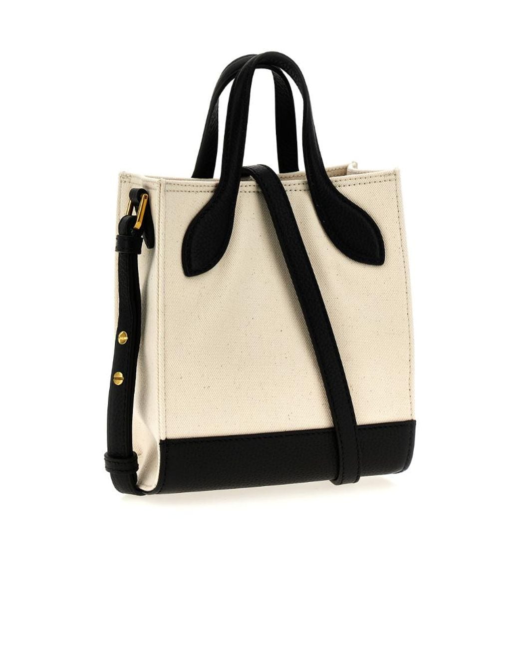 Bally Natural Bar Mini Keep On Tote Bag
