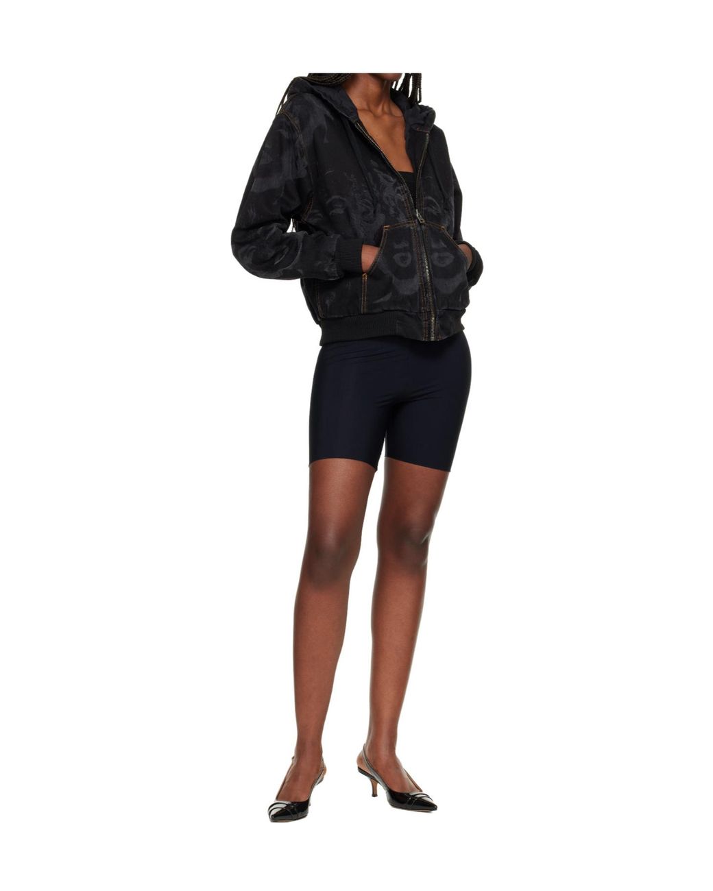 VAQUERA Black Marilyn Denim Jacket for men