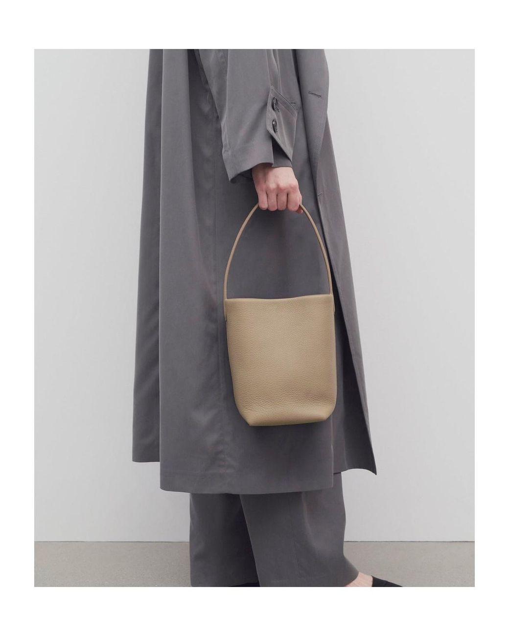 The Row Brown Small Park Shoulder Bag