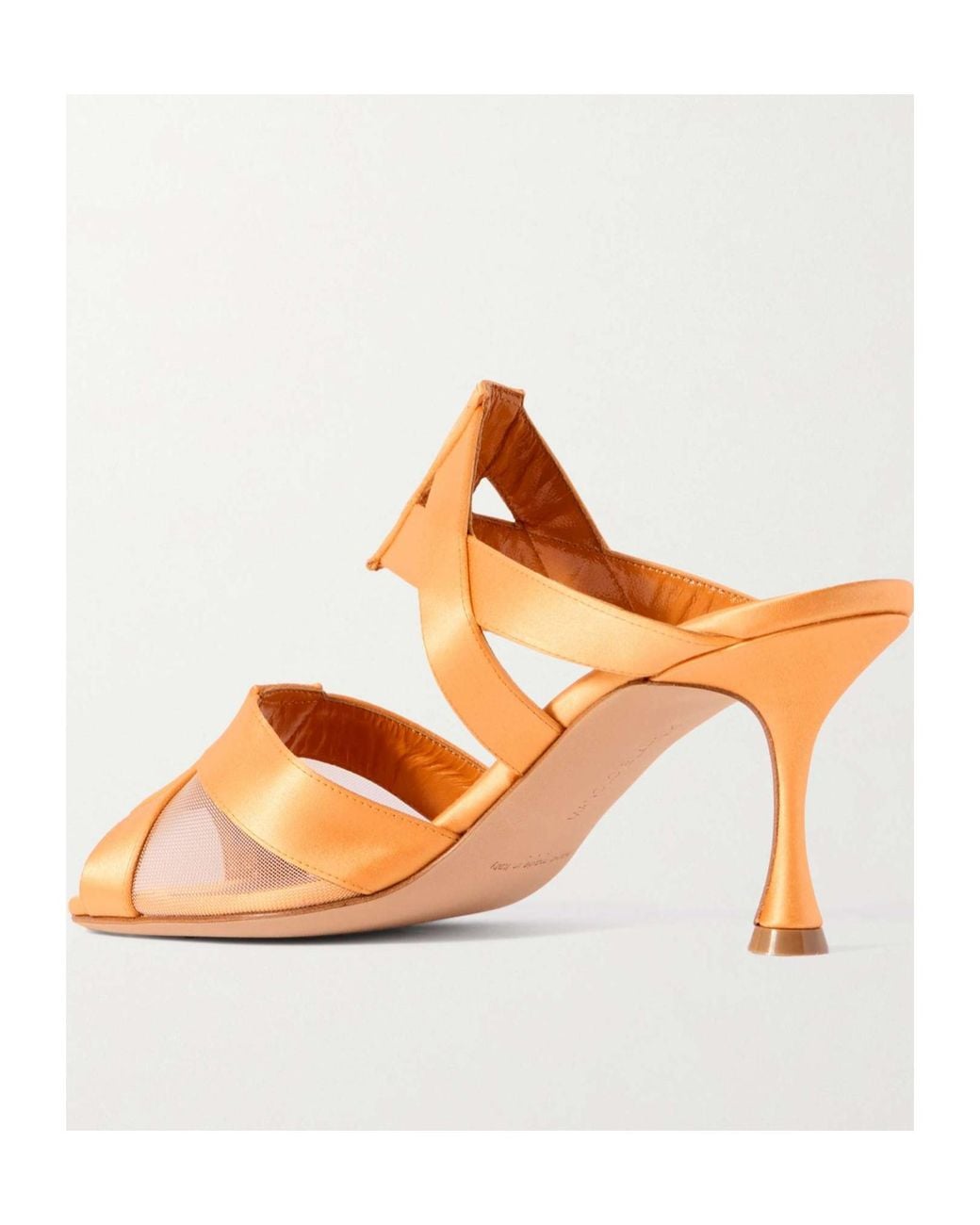 Manolo Blahnik Pink Beydari 70 High Heel Sandals