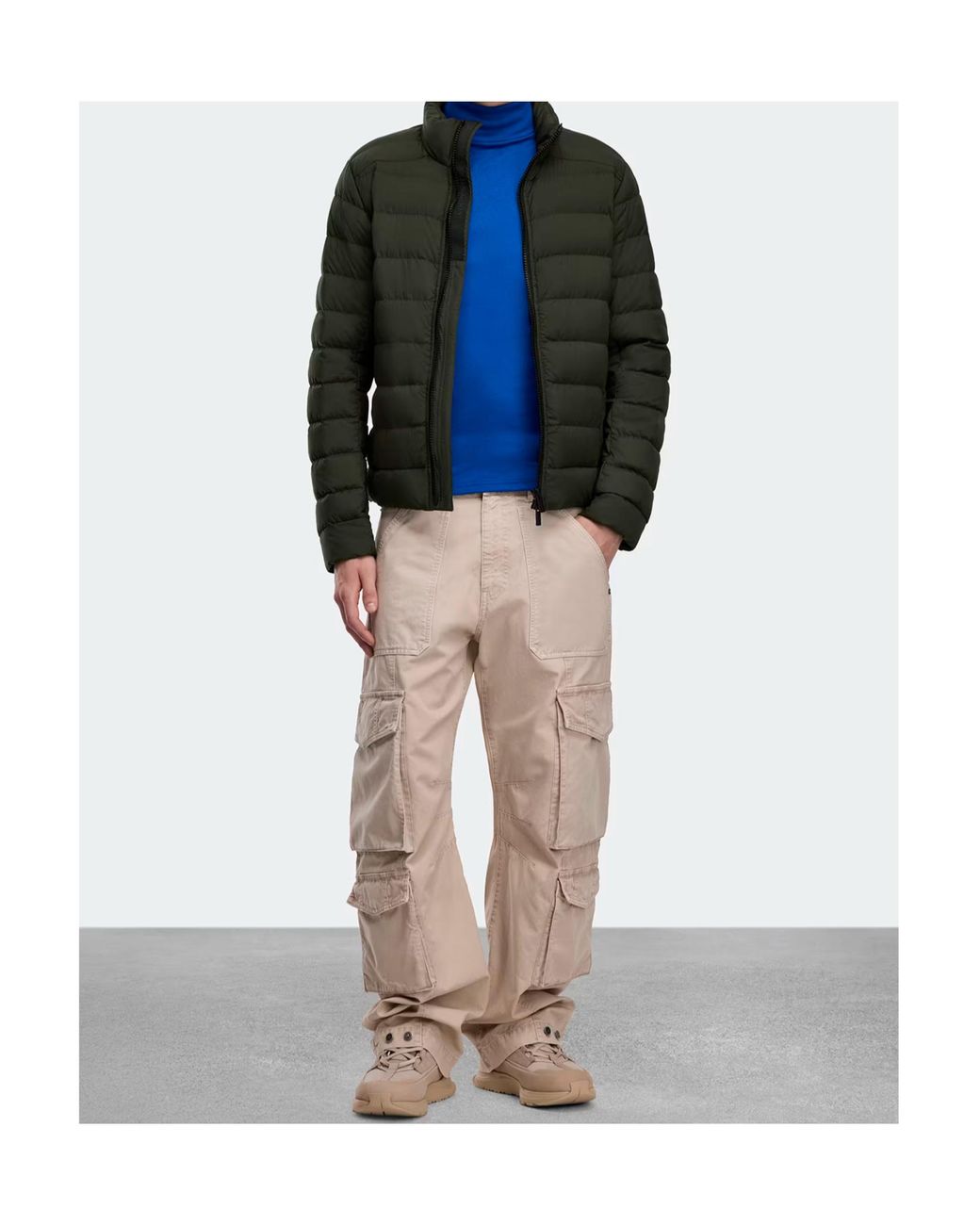 Canada Goose Black Crofton Quilted Jacket for men