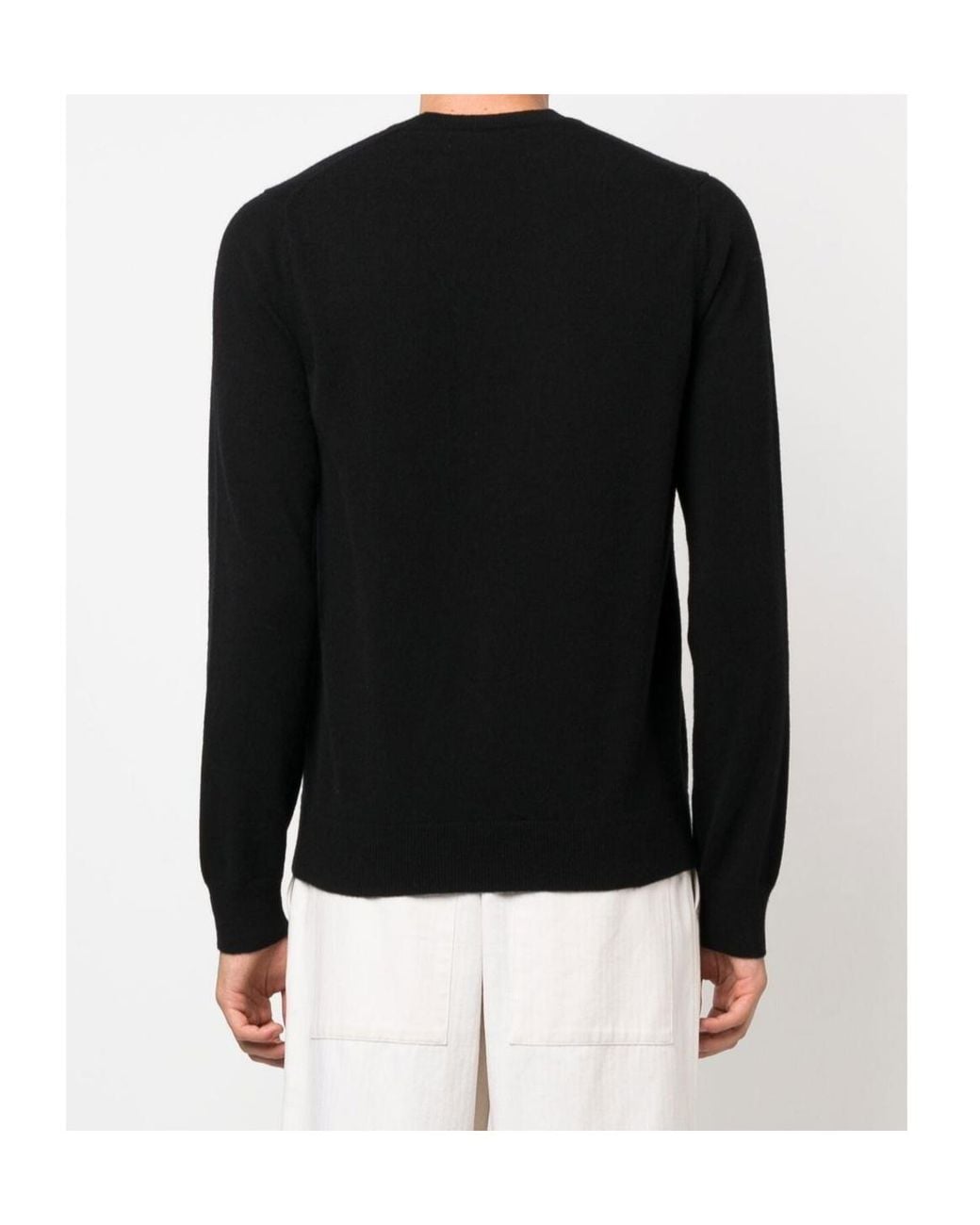 Comme des Garçons Blue Crew-Neck Sweater for men