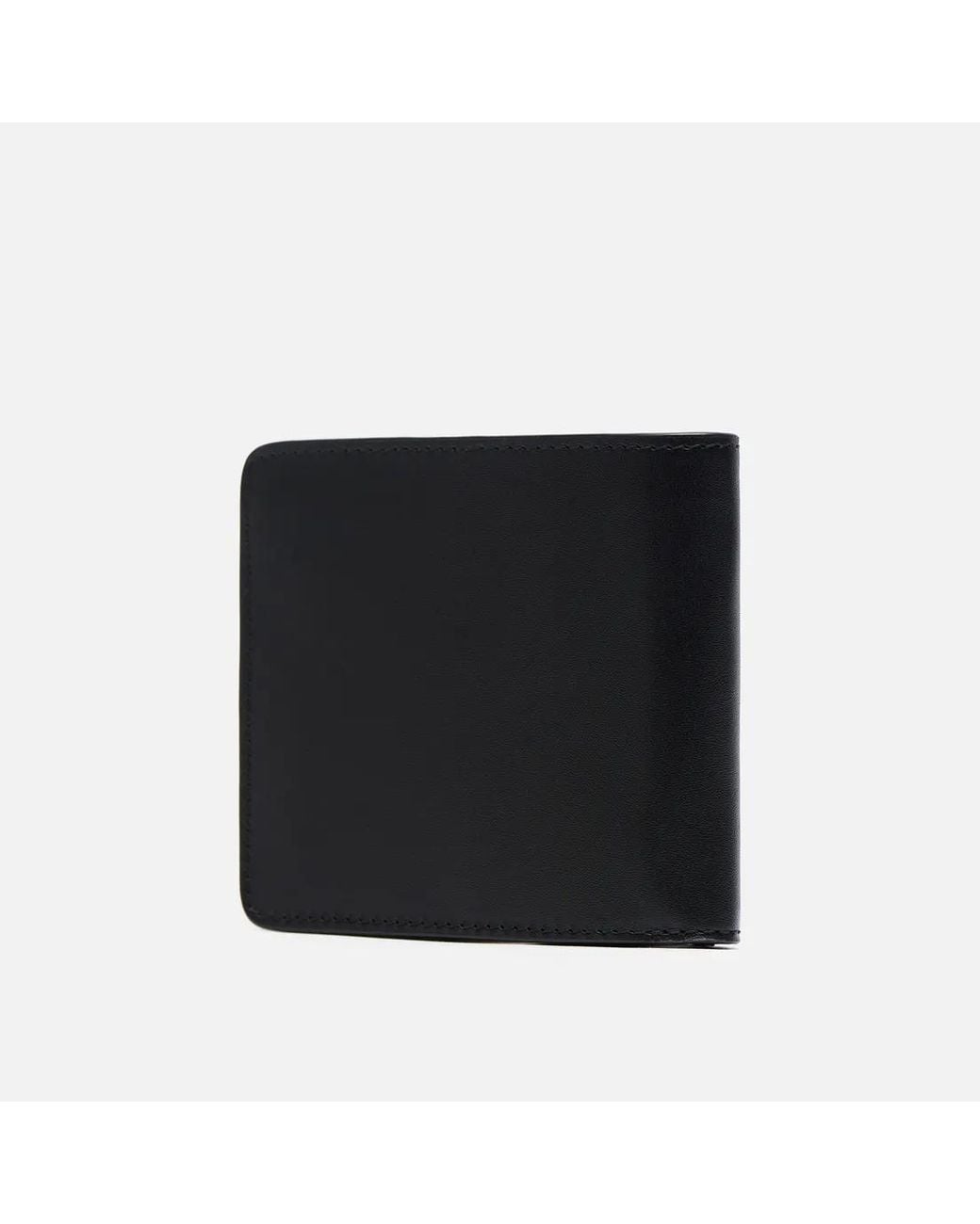 A.P.C. Black Leather Wallet for men