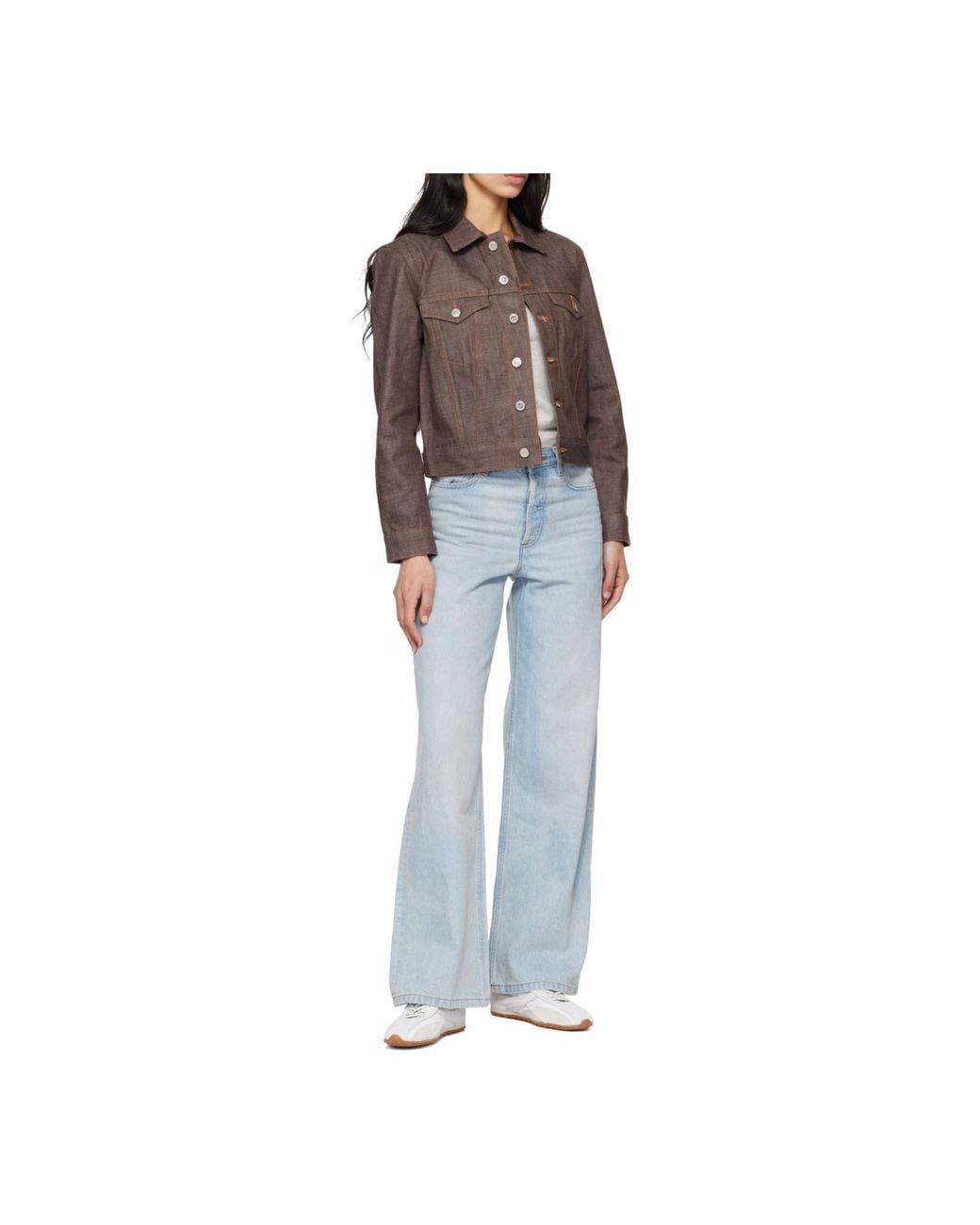 A.P.C. Blue Elisabeth Wide-Leg Jeans