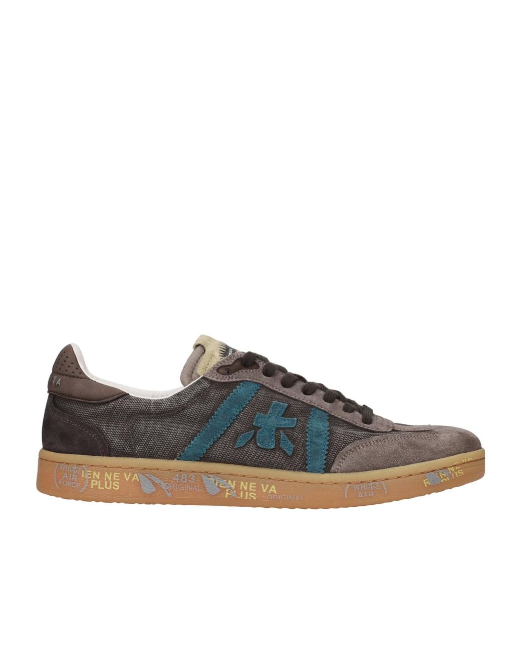 Premiata Blue Low-Top Sneakers for men