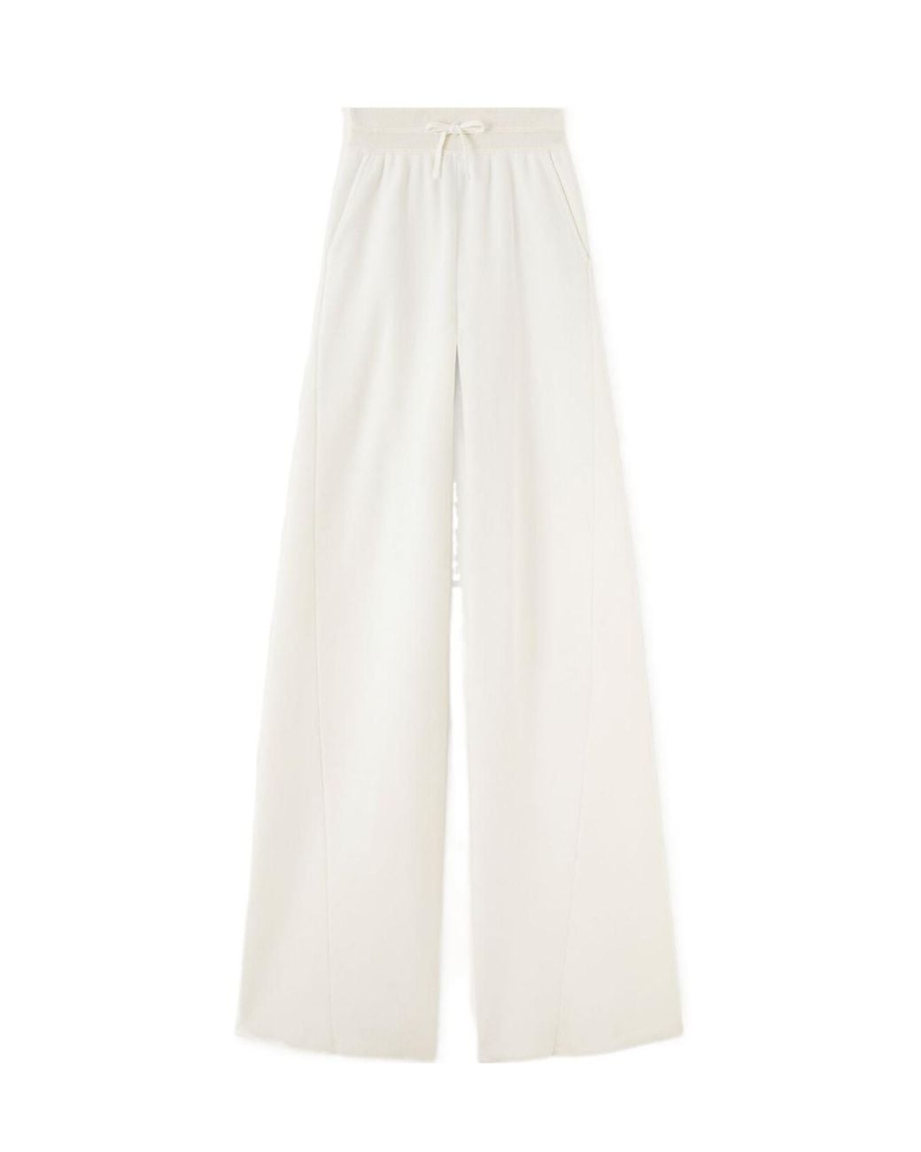 Loro Piana White Siena Trousers