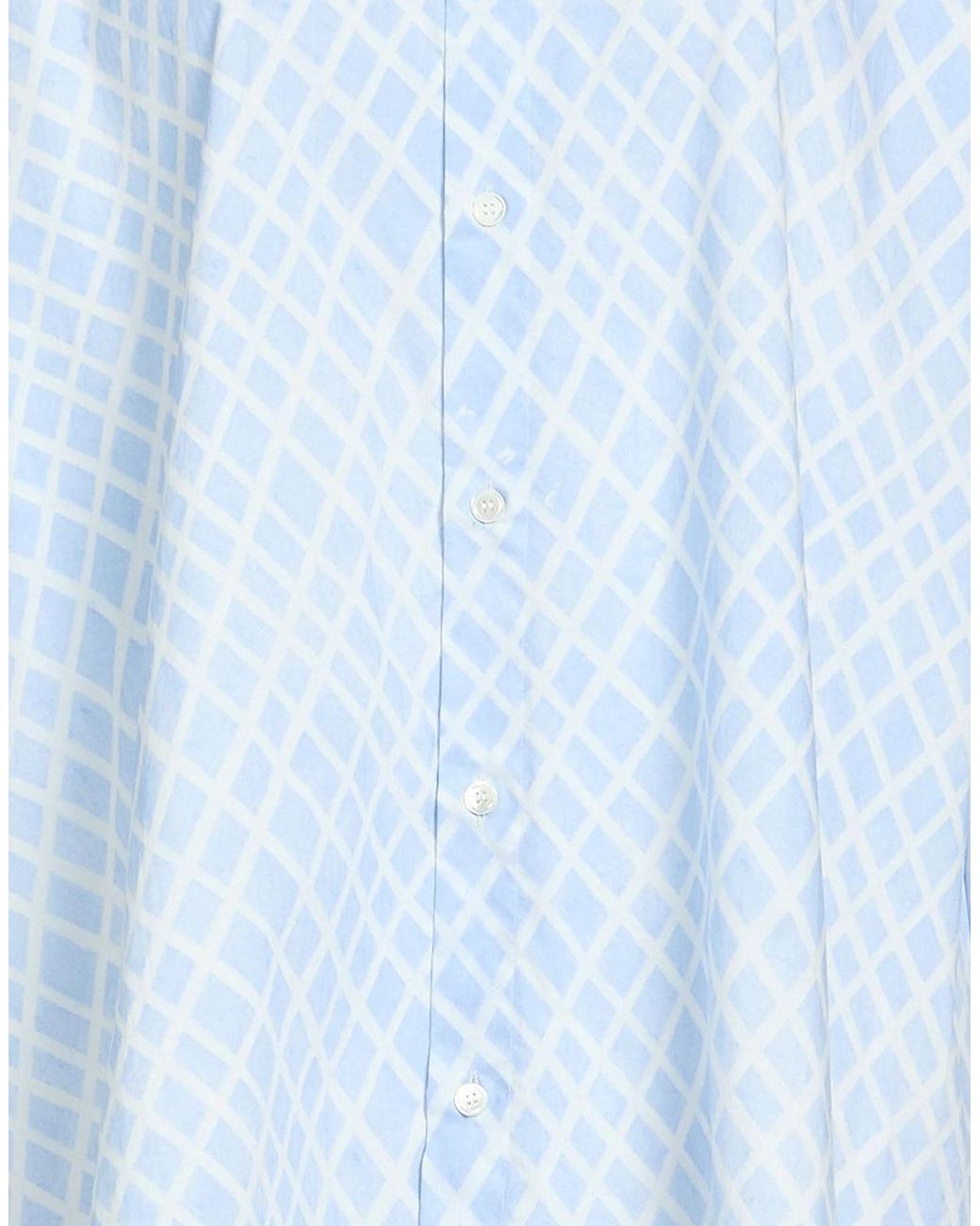 Marni Blue Loose-Fitting Shirt