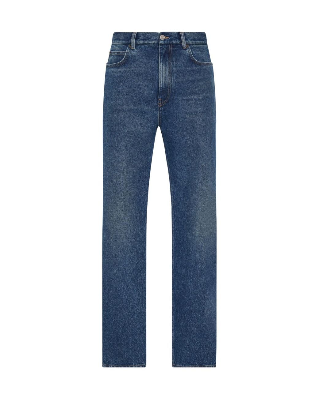 The Row Blue Vanya Straight-Leg Jeans for men