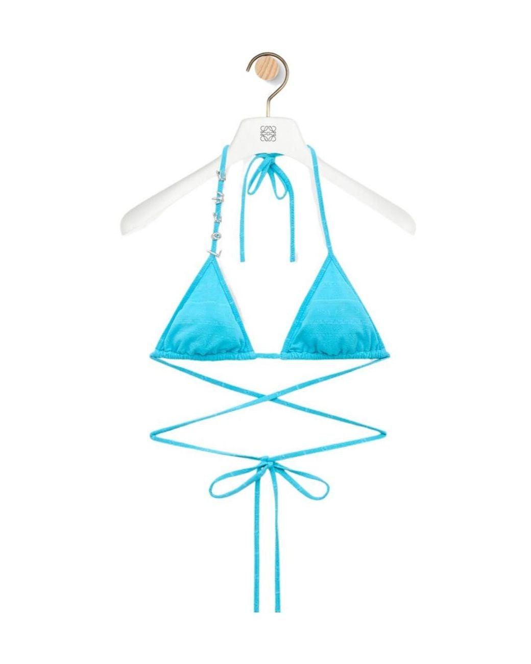 Loewe Blue Technical Jersey Bikini Top