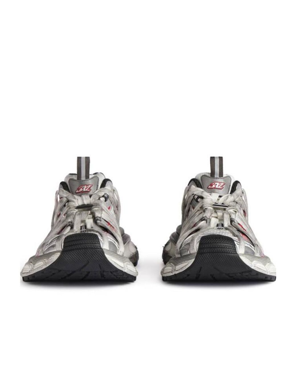 Balenciaga White 3Xl Extreme Laces B Sneakers for men