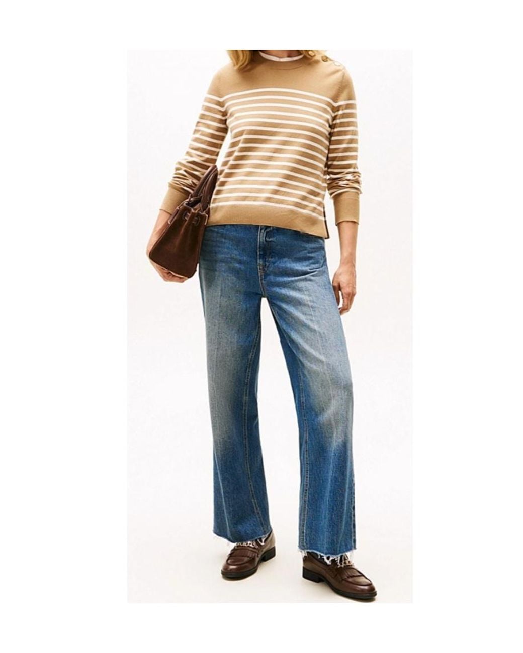 Tommy Hilfiger Natural Long-Sleeved Knitwear