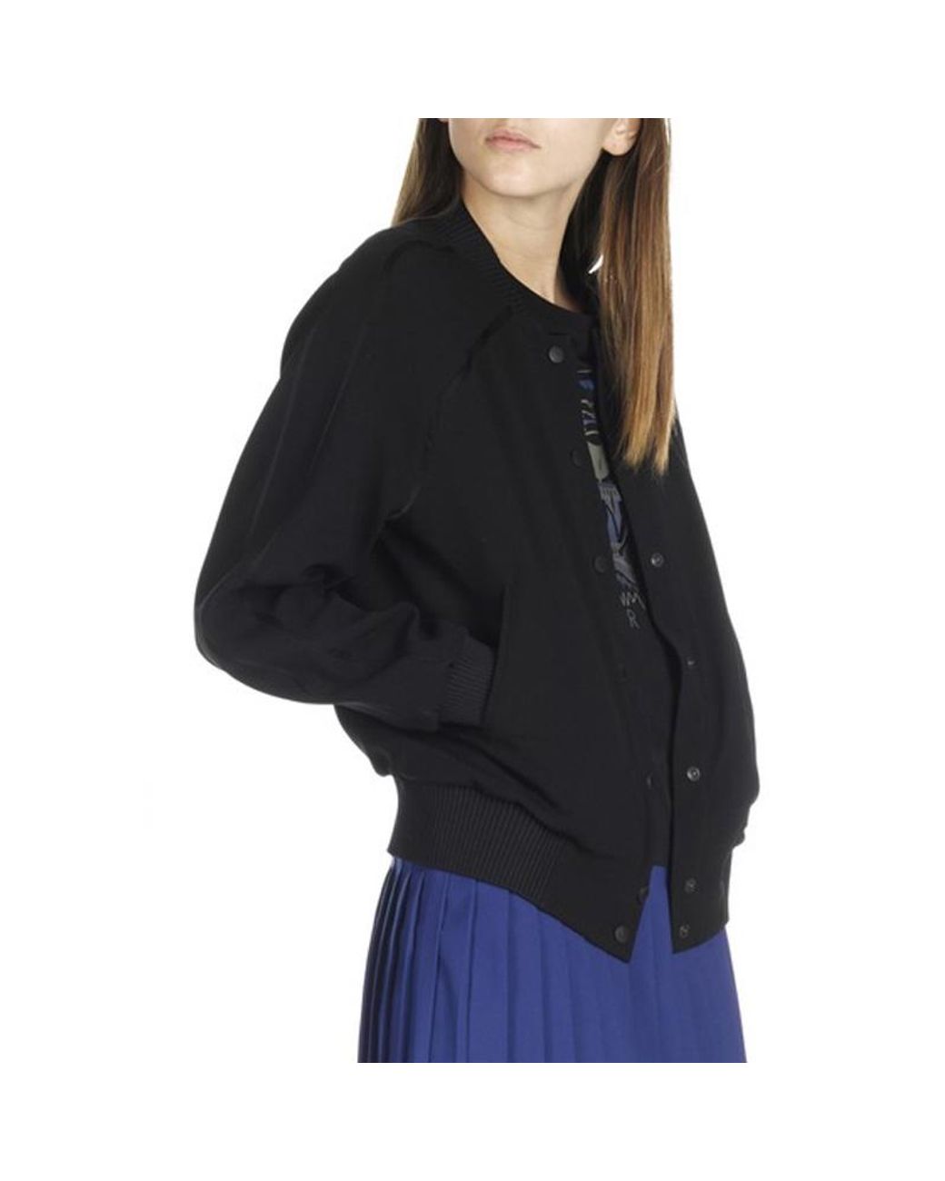 KENZO Black Button Casual Jacket
