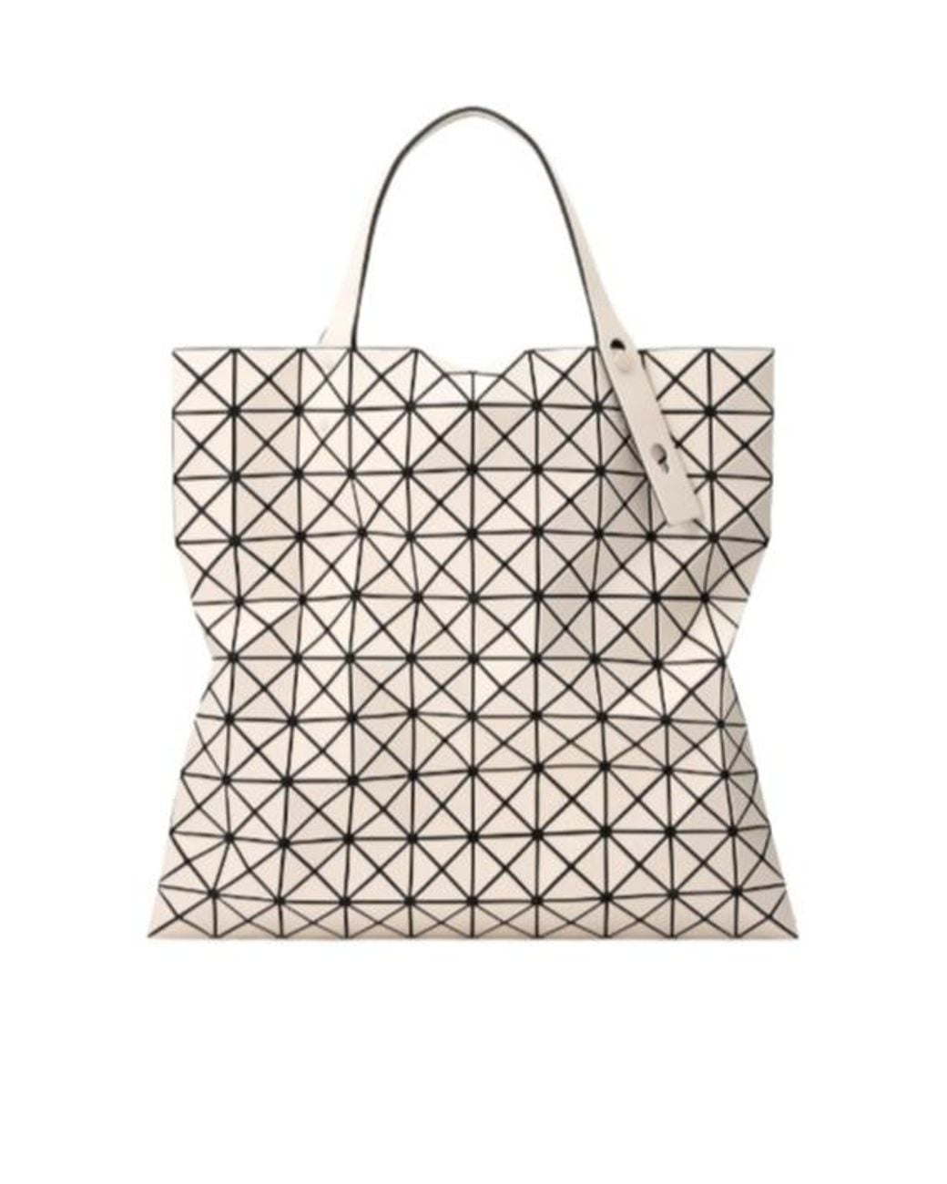 Issey Miyake White Open Top Tote Bag
