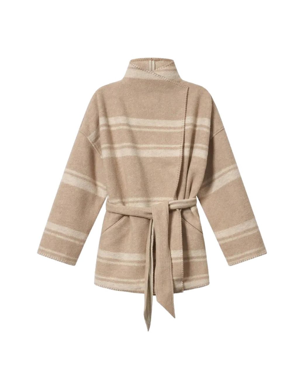 Isabel Marant Natural Brea Coat