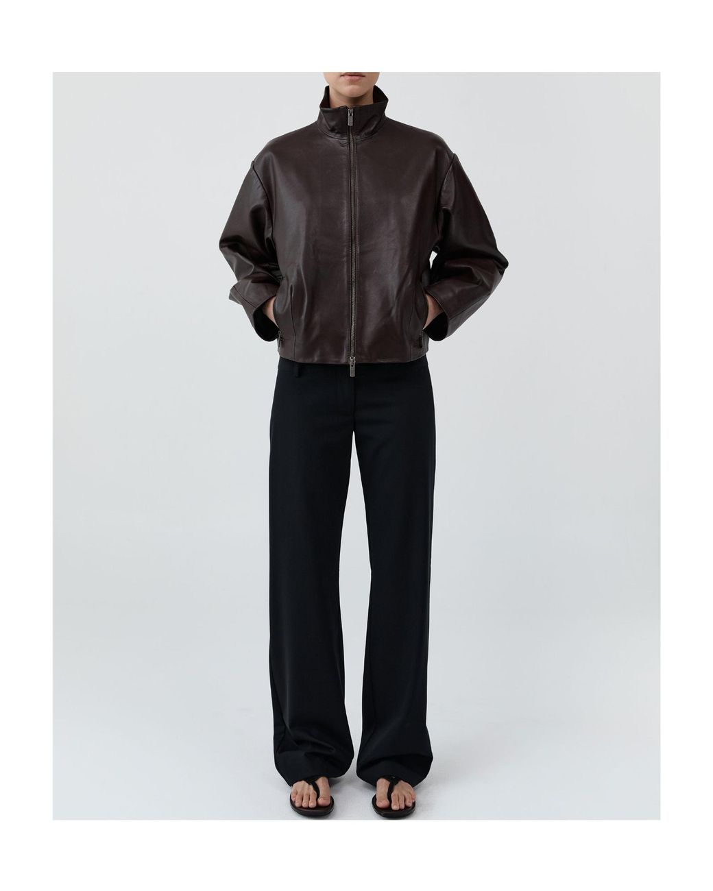 St. Agni Brown Long-Sleeve Jacket