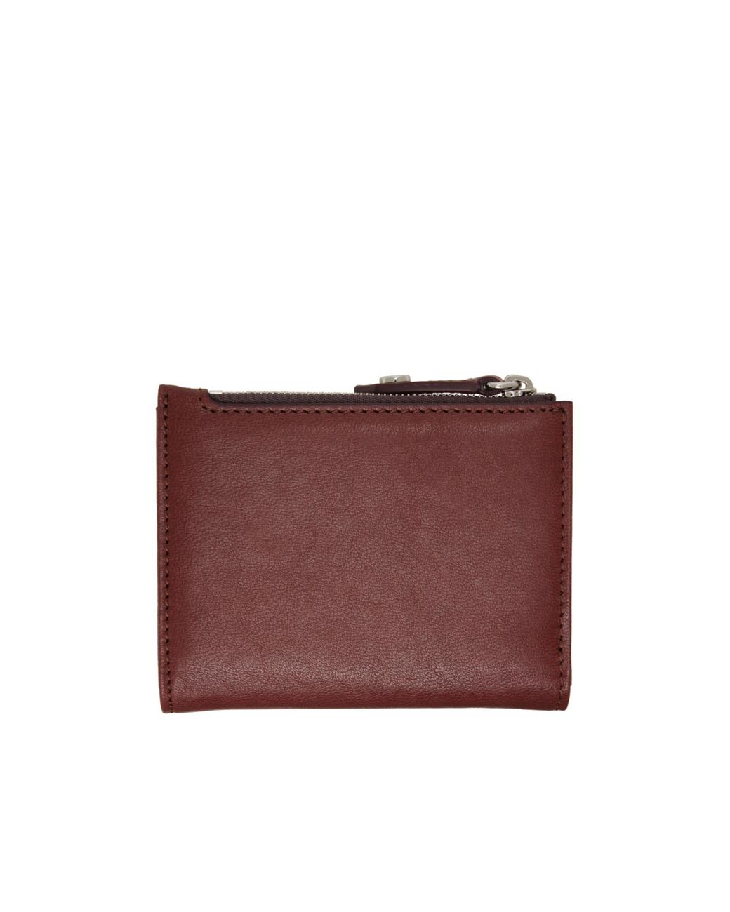 Vivienne Westwood Red Orb Zip Bifold Wallet for men