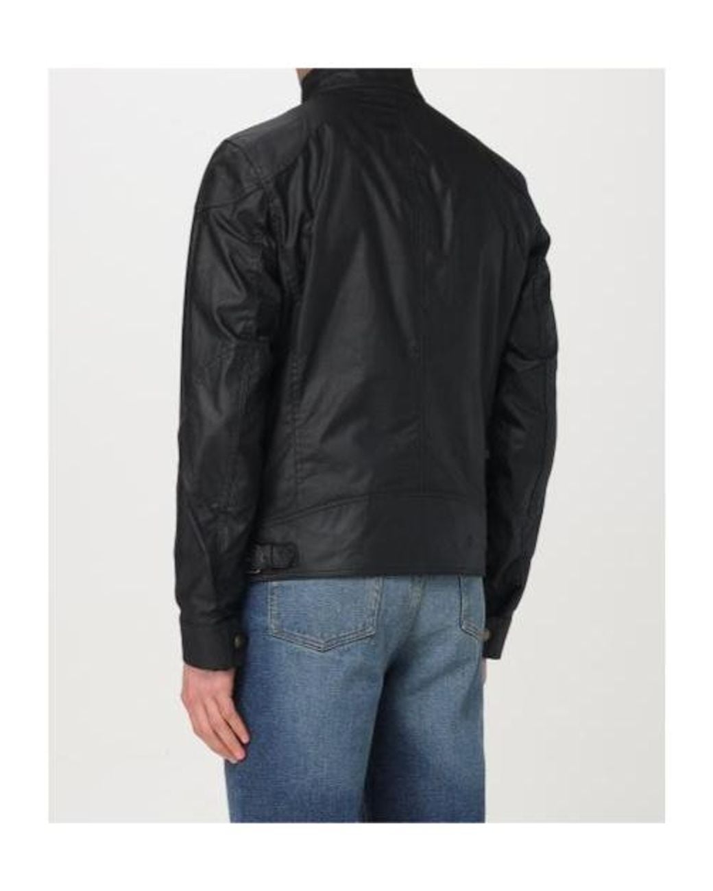 Belstaff Black Racemaster Military Jacket for men