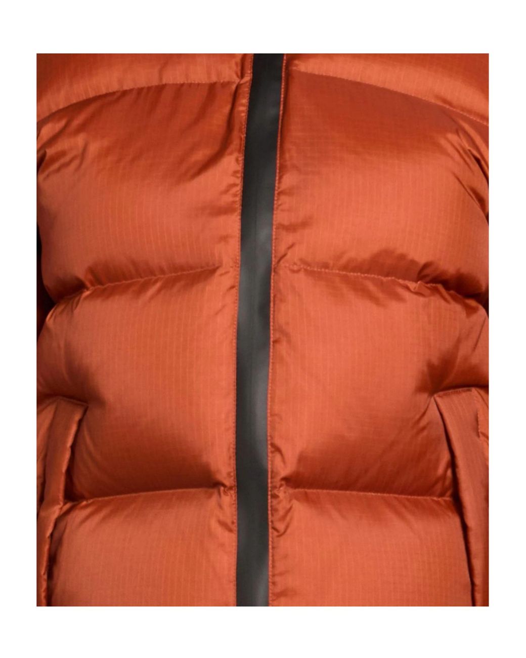 Marni Orange Two-Color Down Jacket