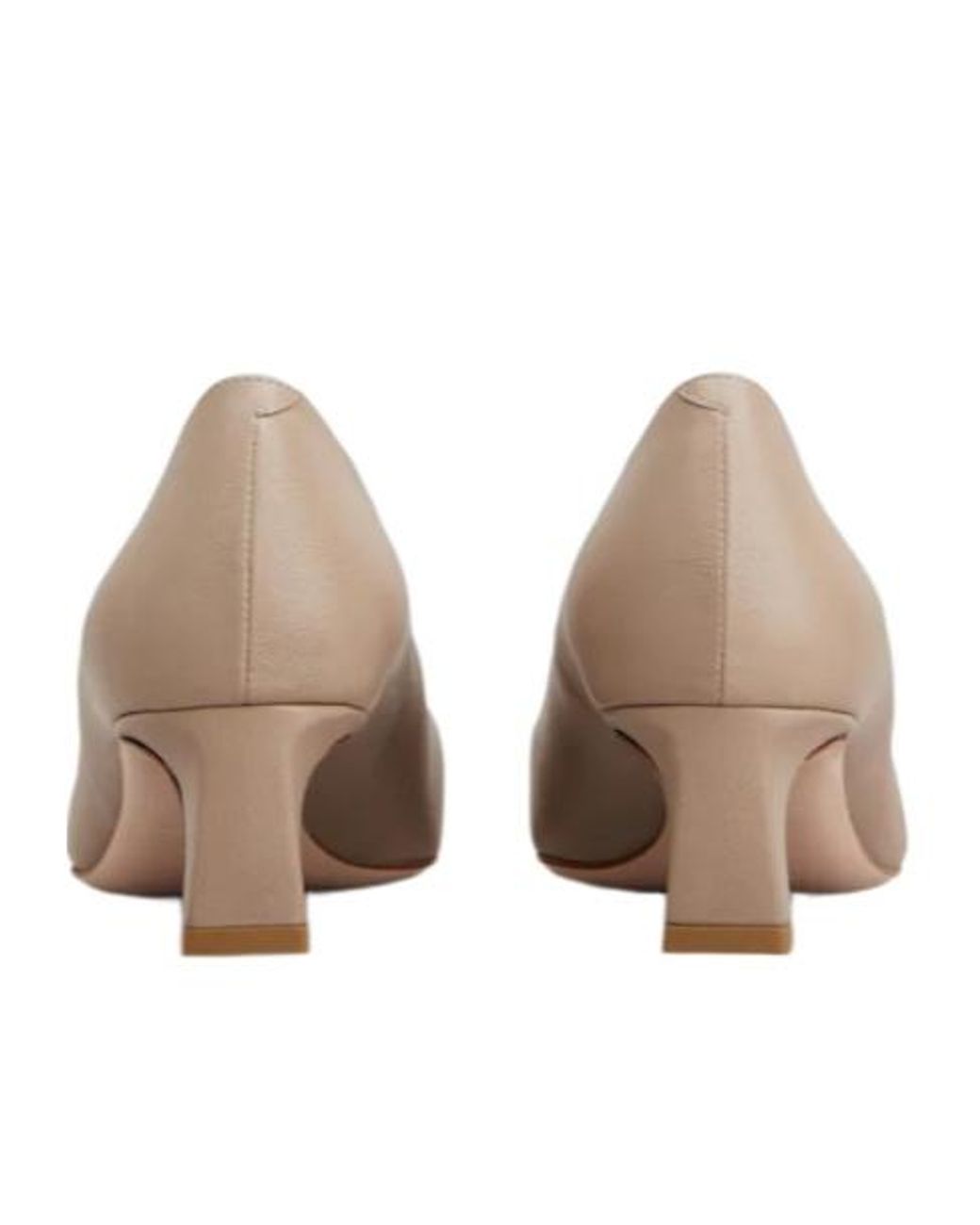 Roger Vivier Natural Square Toe Pumps