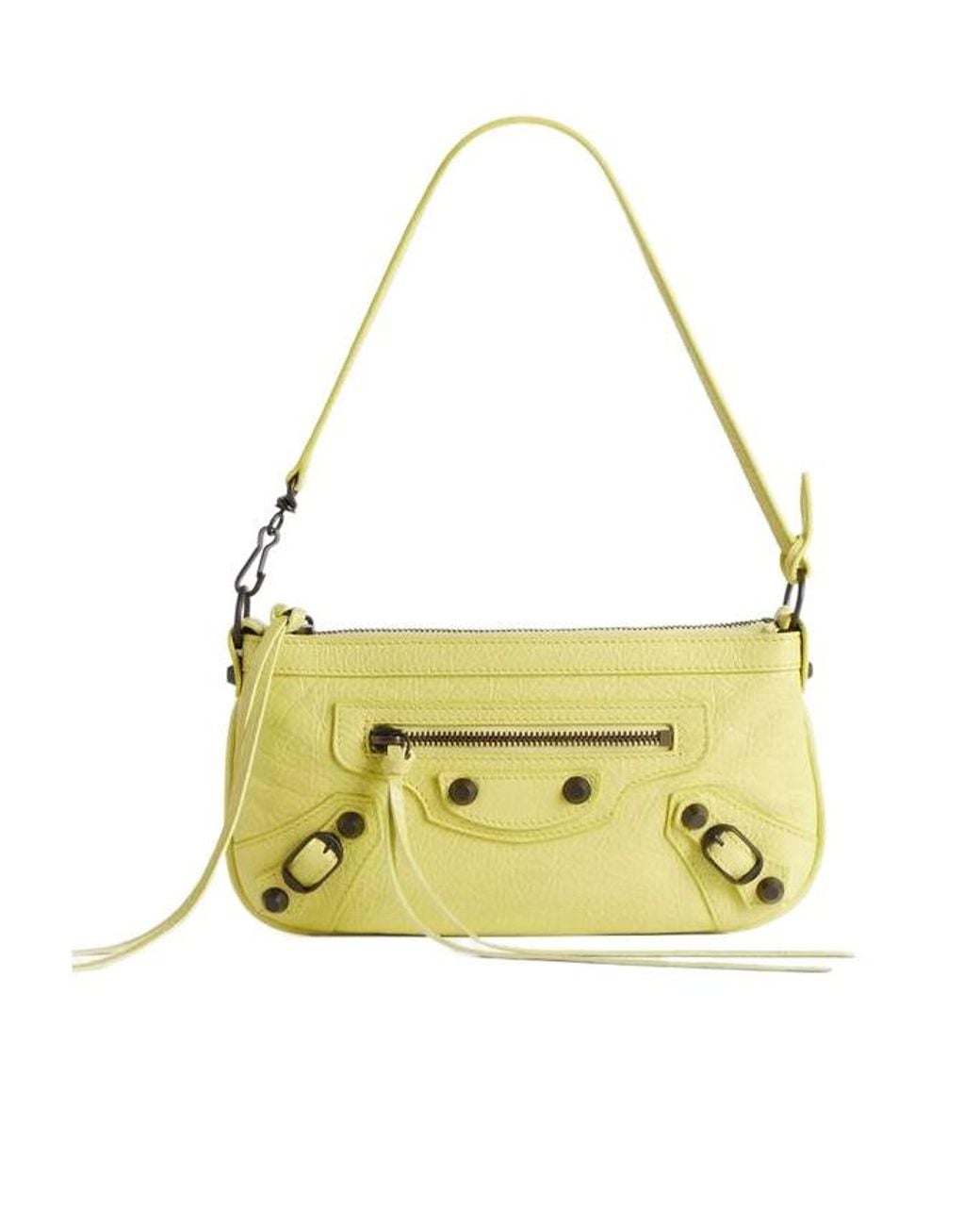 Balenciaga Metallic Le City Shoulder Bag