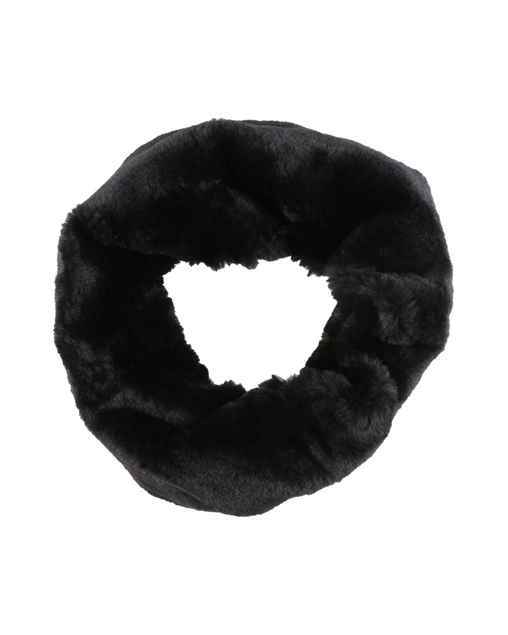 Saint Laurent Black Solid Color Warm Neck Warmer