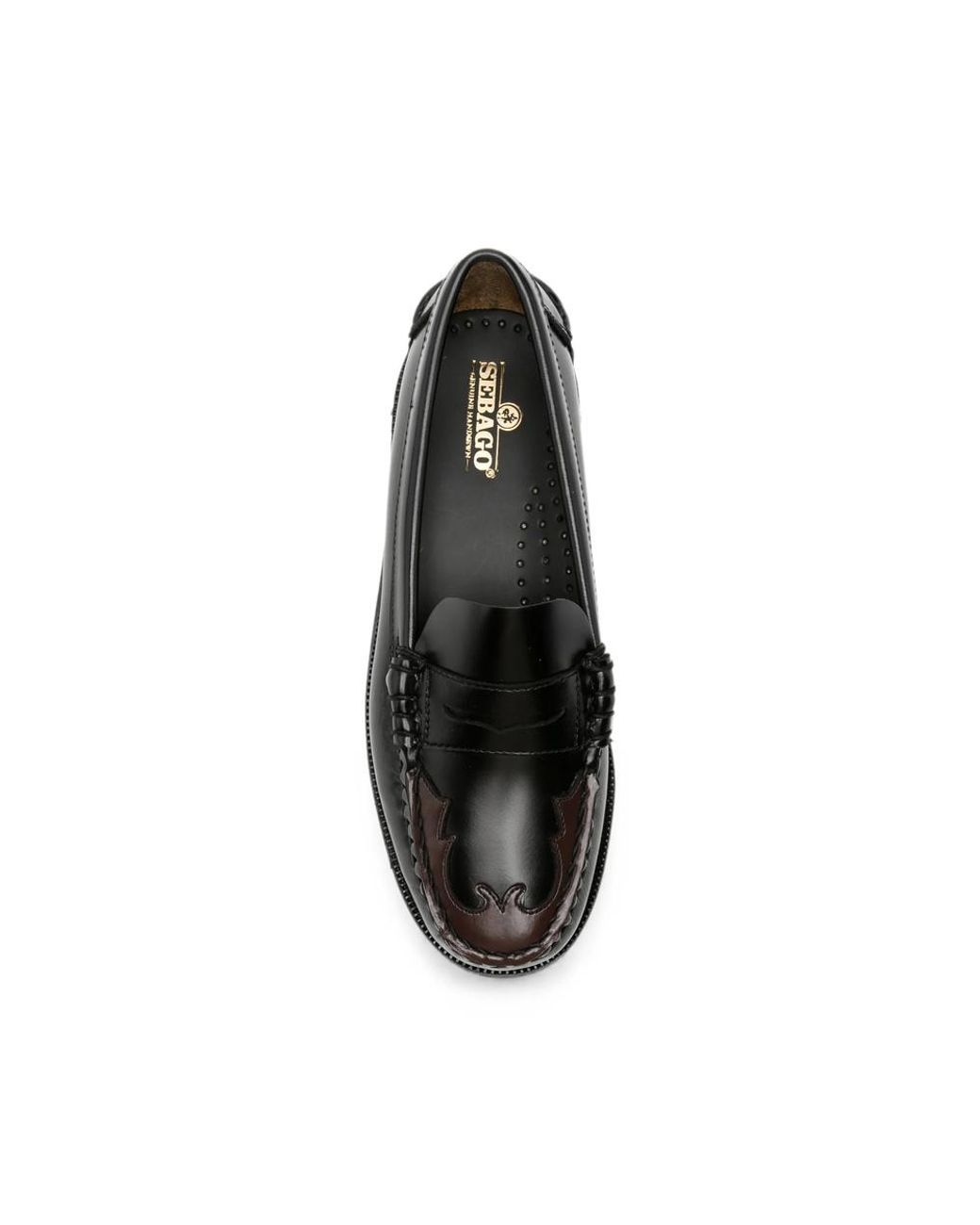 Sebago Black Round-Toe Loafers