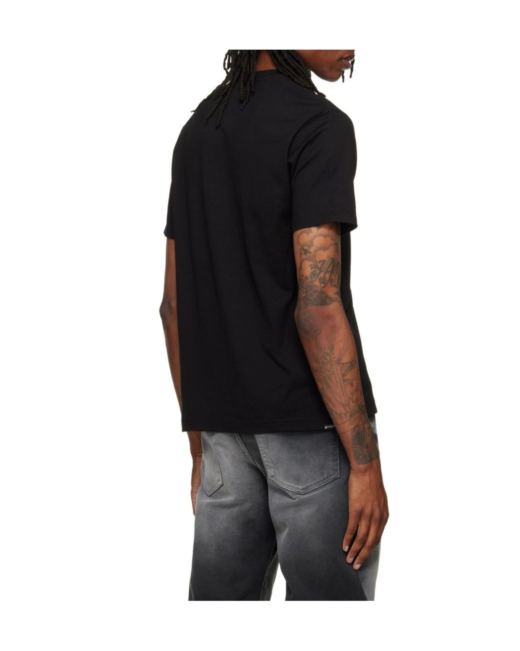 Mastermind Japan Black Neon Logo Short-Sleeve T-Shirt for men