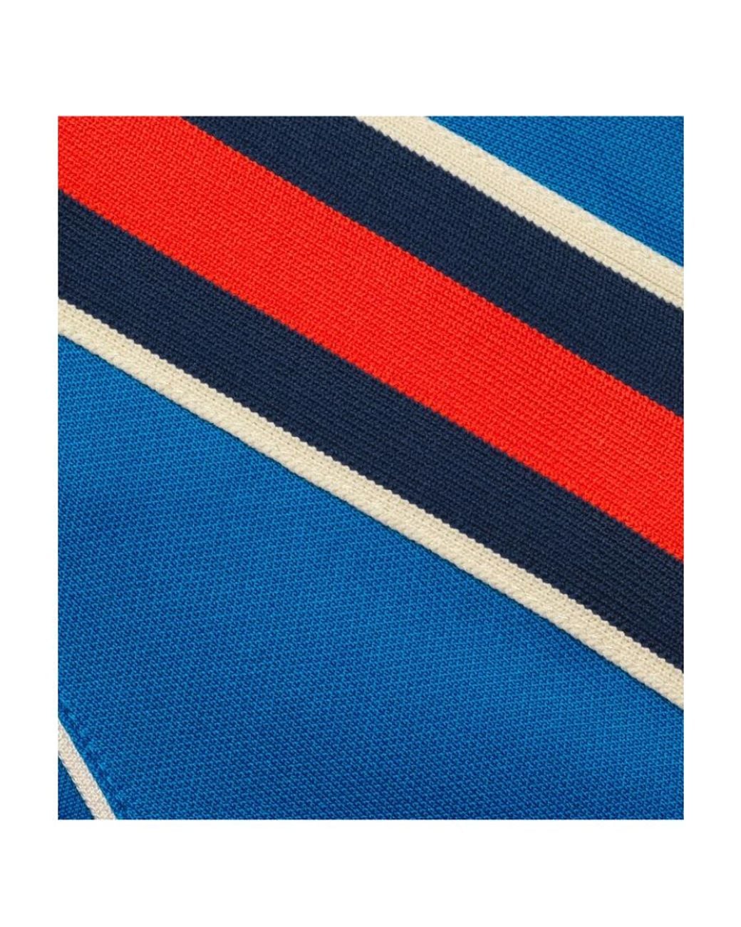 Gucci Blue Logo Hooded Jacket for men