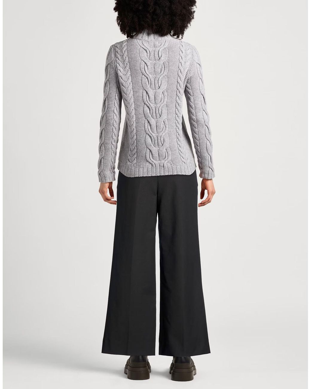 Ganni Black Solid Color Loose Trousers