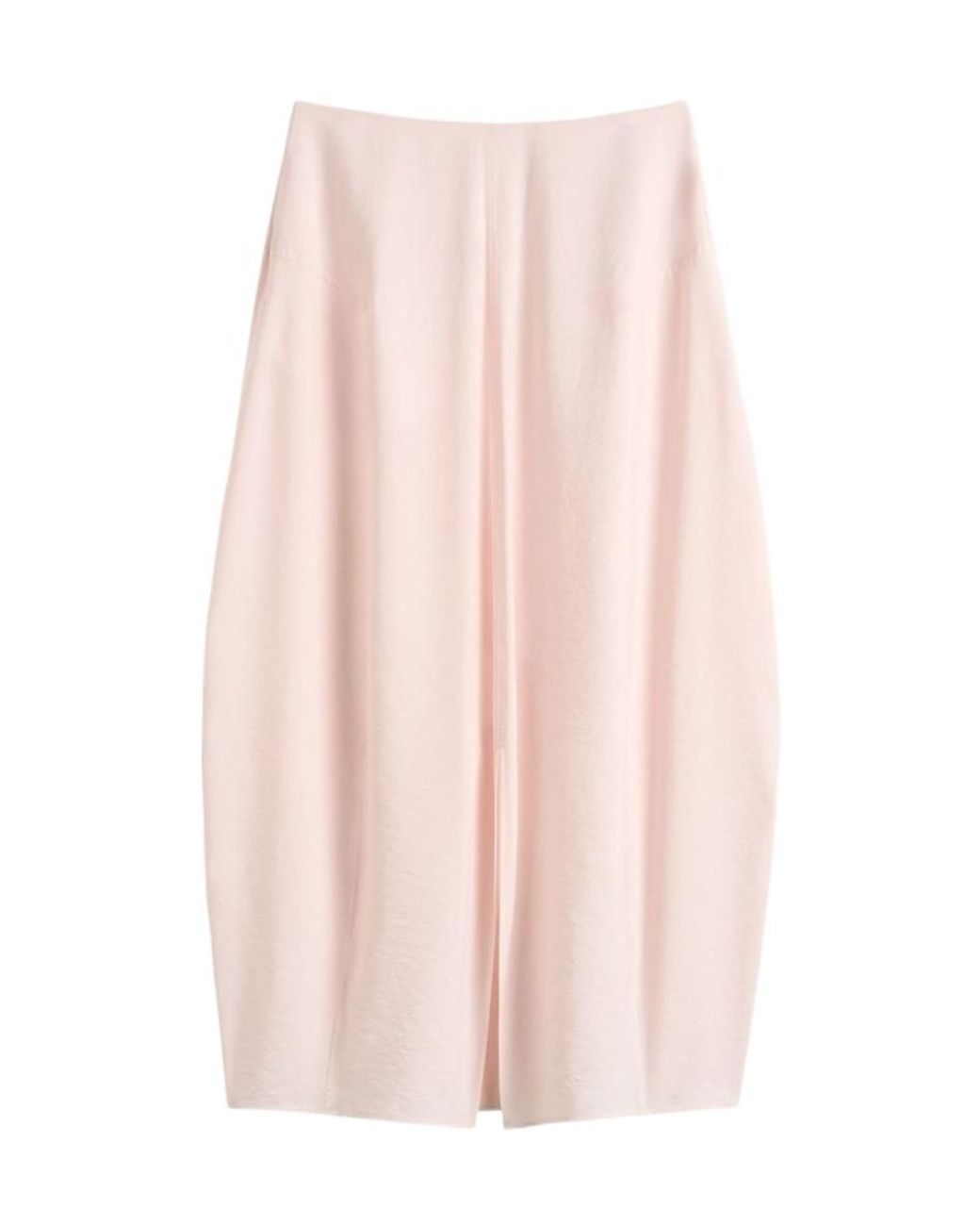 Totême Pink Parachute Silk Blend Skirt