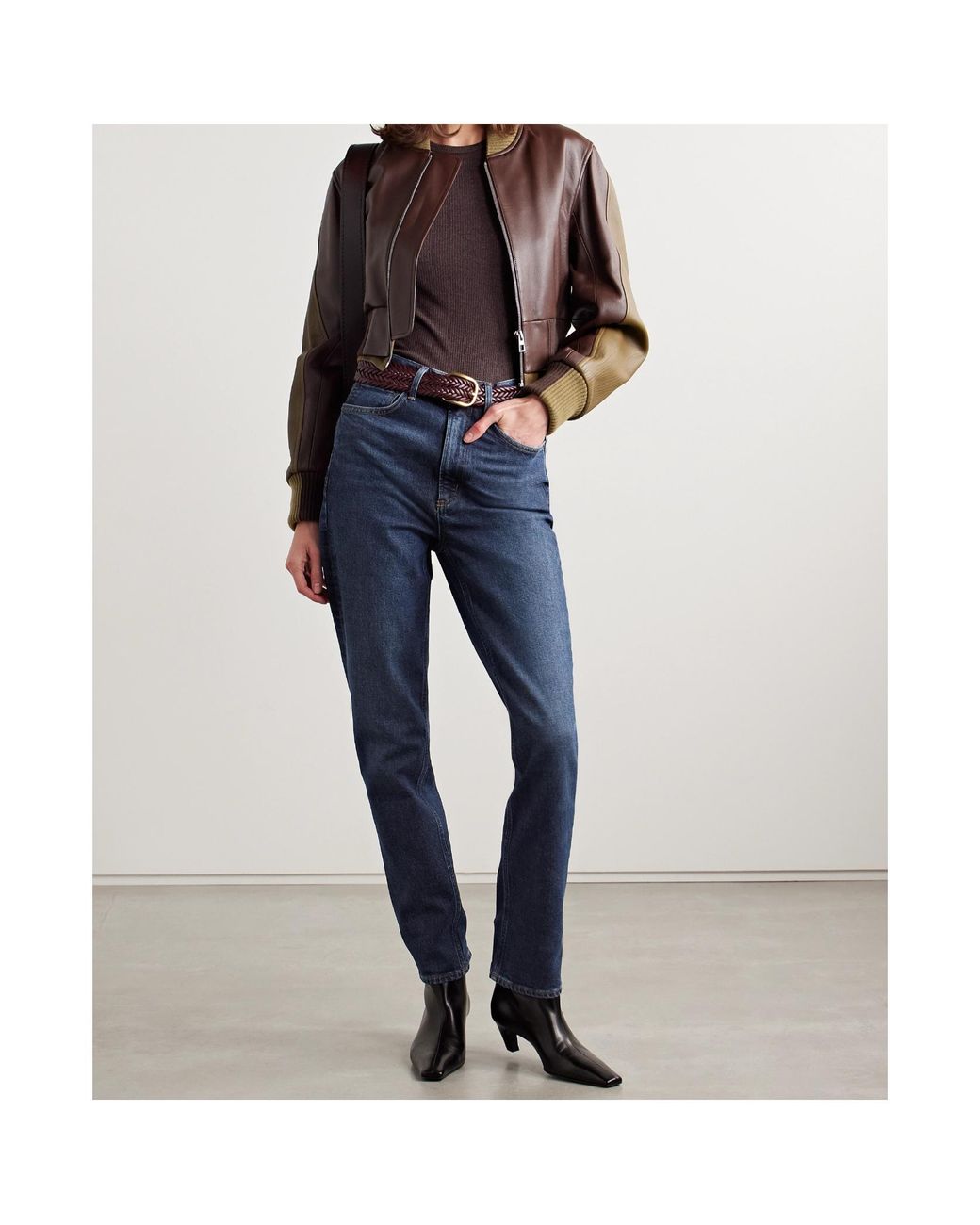 Agolde Blue Straight Jeans for men