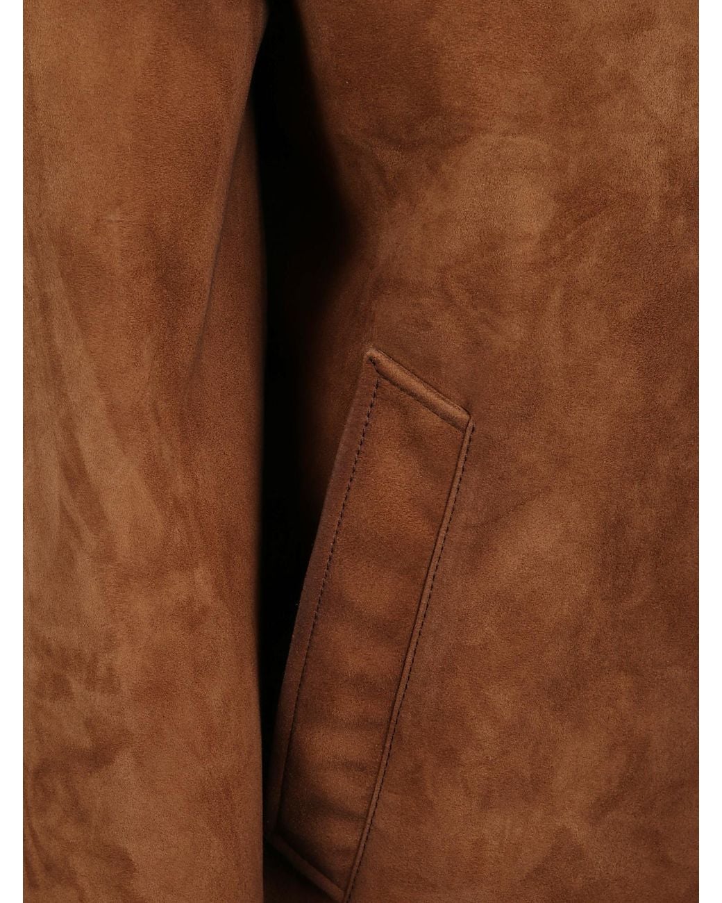 Miu Miu Brown Long-Sleeved Button-Up Jacket