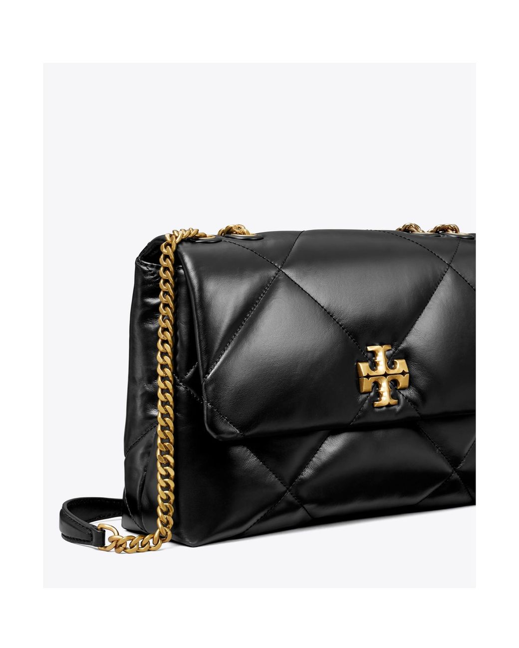 Tory Burch Black Ferragamo Gancini-Plaque Almond-Toe Loafers