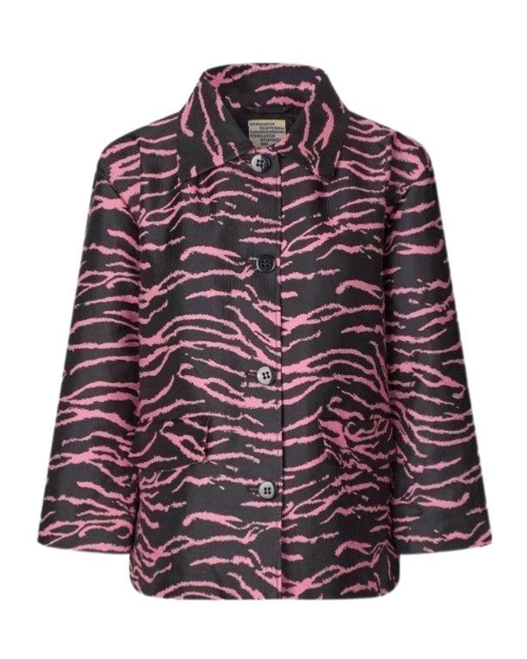 Baum und Pferdgarten Red Slim-Fit Long-Sleeve Shirt