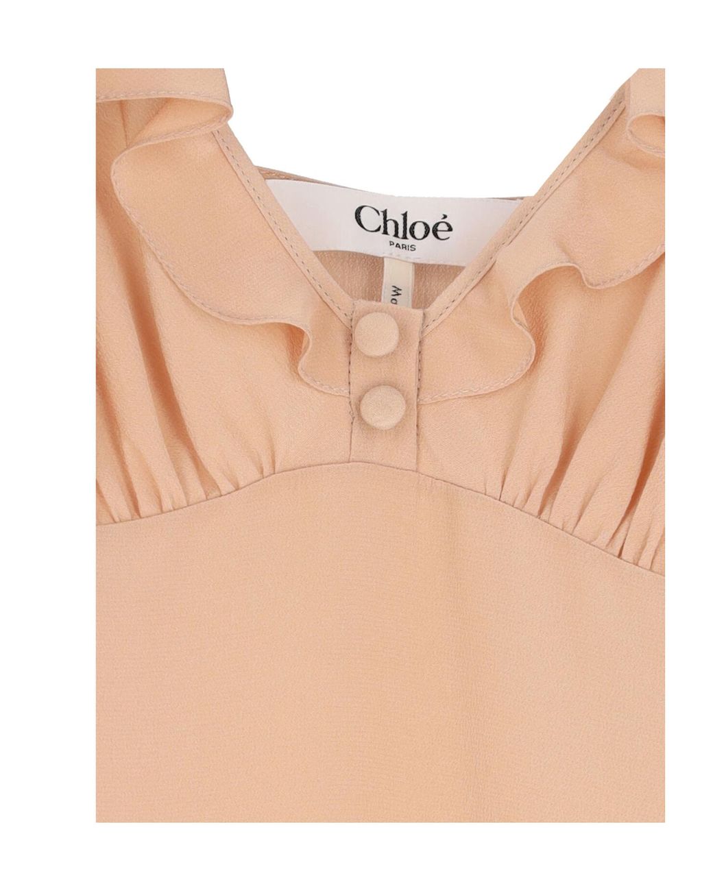 Chloé White Chloé Long Sun Dress